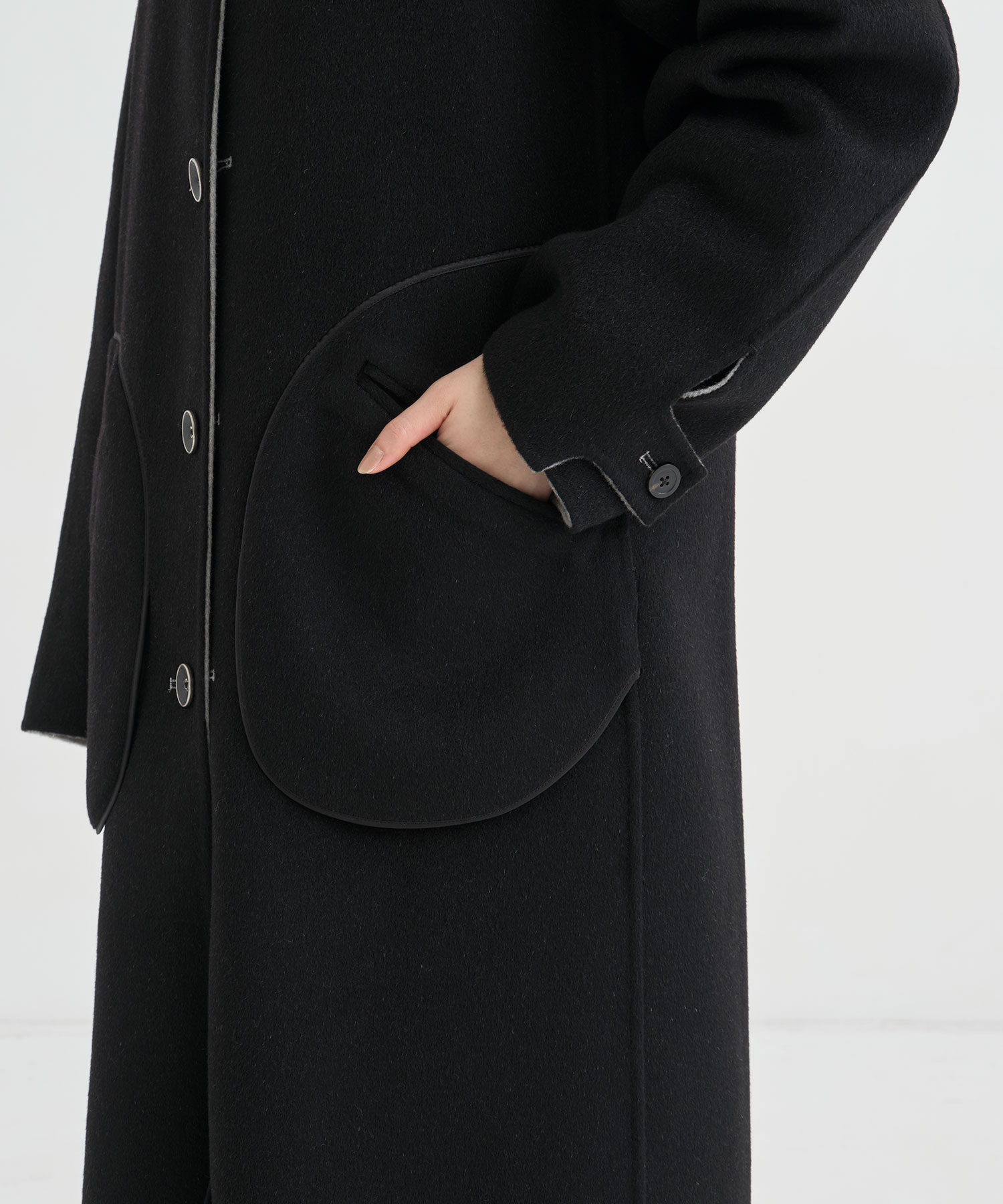 CASHMERE REVERSIBLE OVER COAT THE TOKYO