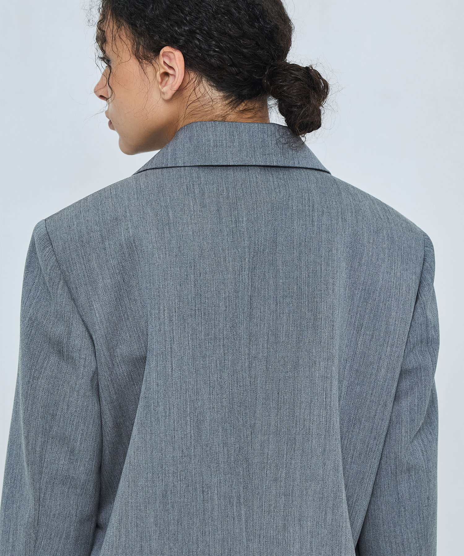 WIDE-SHOULDER DOUBLE JACKET ENFOLD