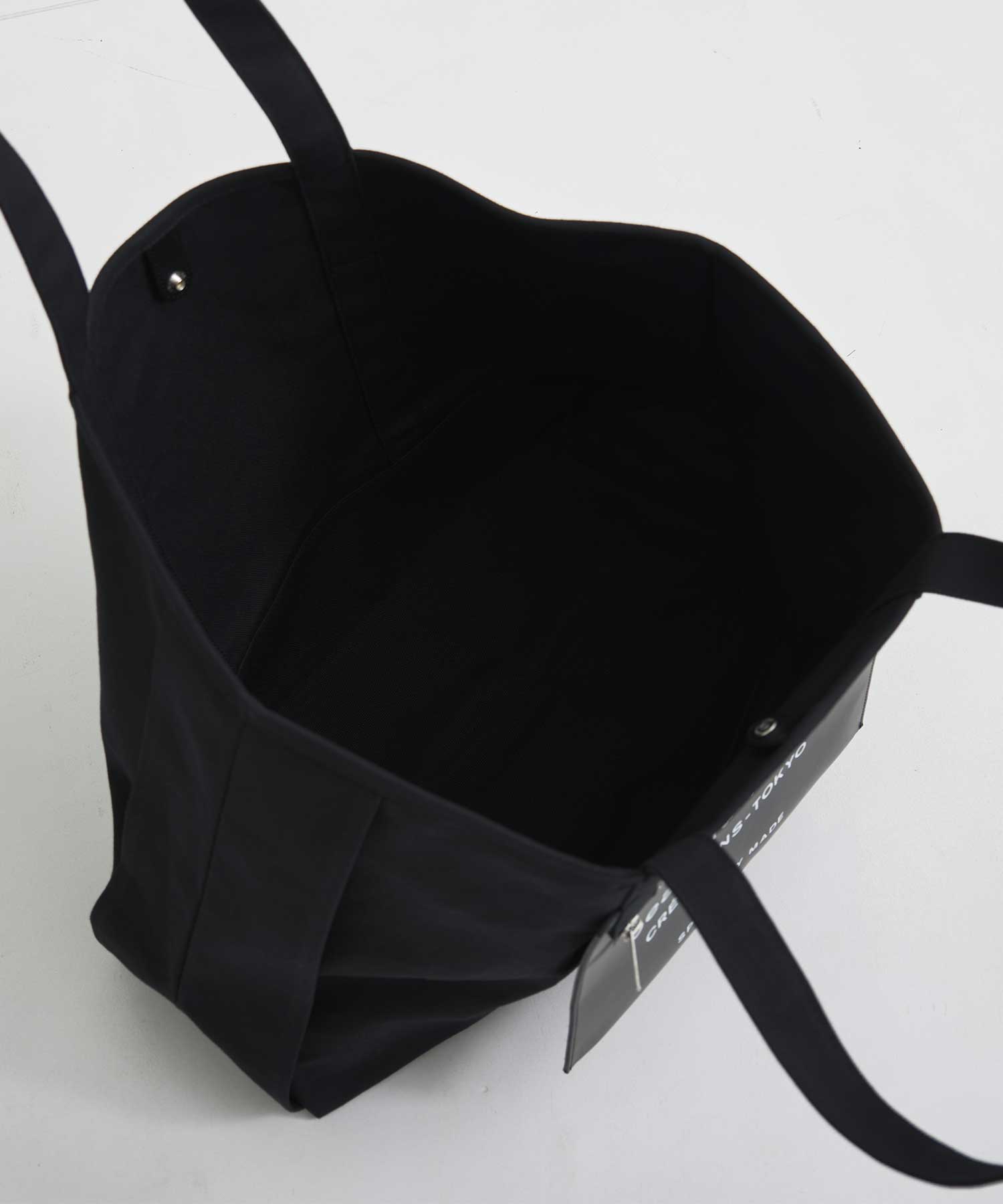 別注 Logo Leather Pocket Big Tote Bag beautiful people
