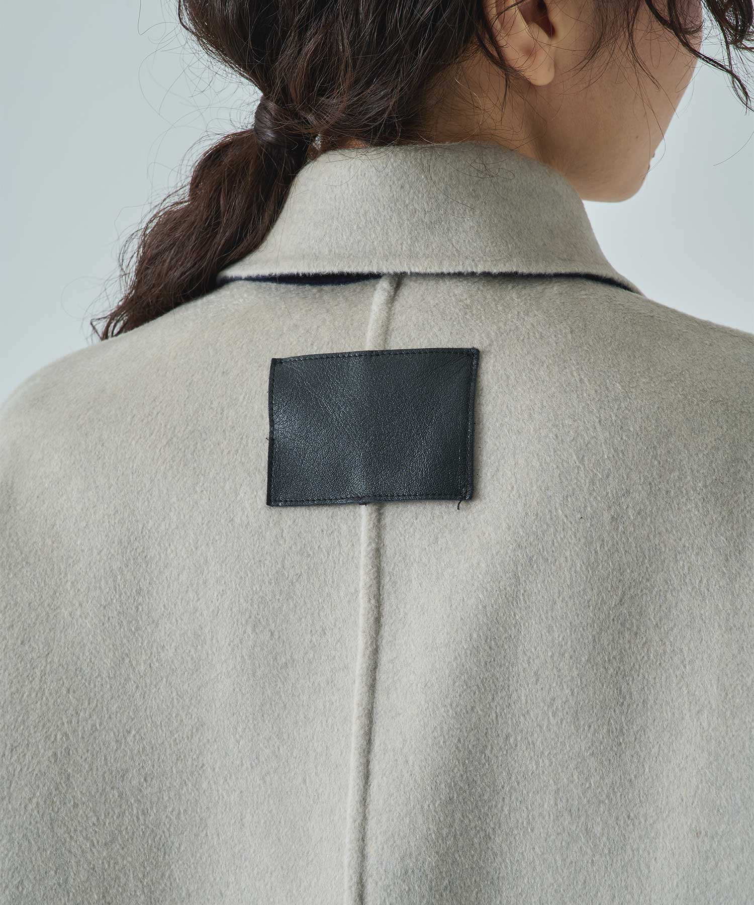 CASHMERE/SILK/WOOL SHORT COAT THE TOKYO