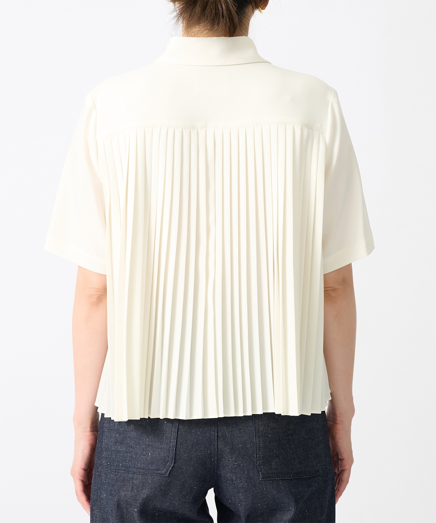 別注 Back pleats blouse EZUMi