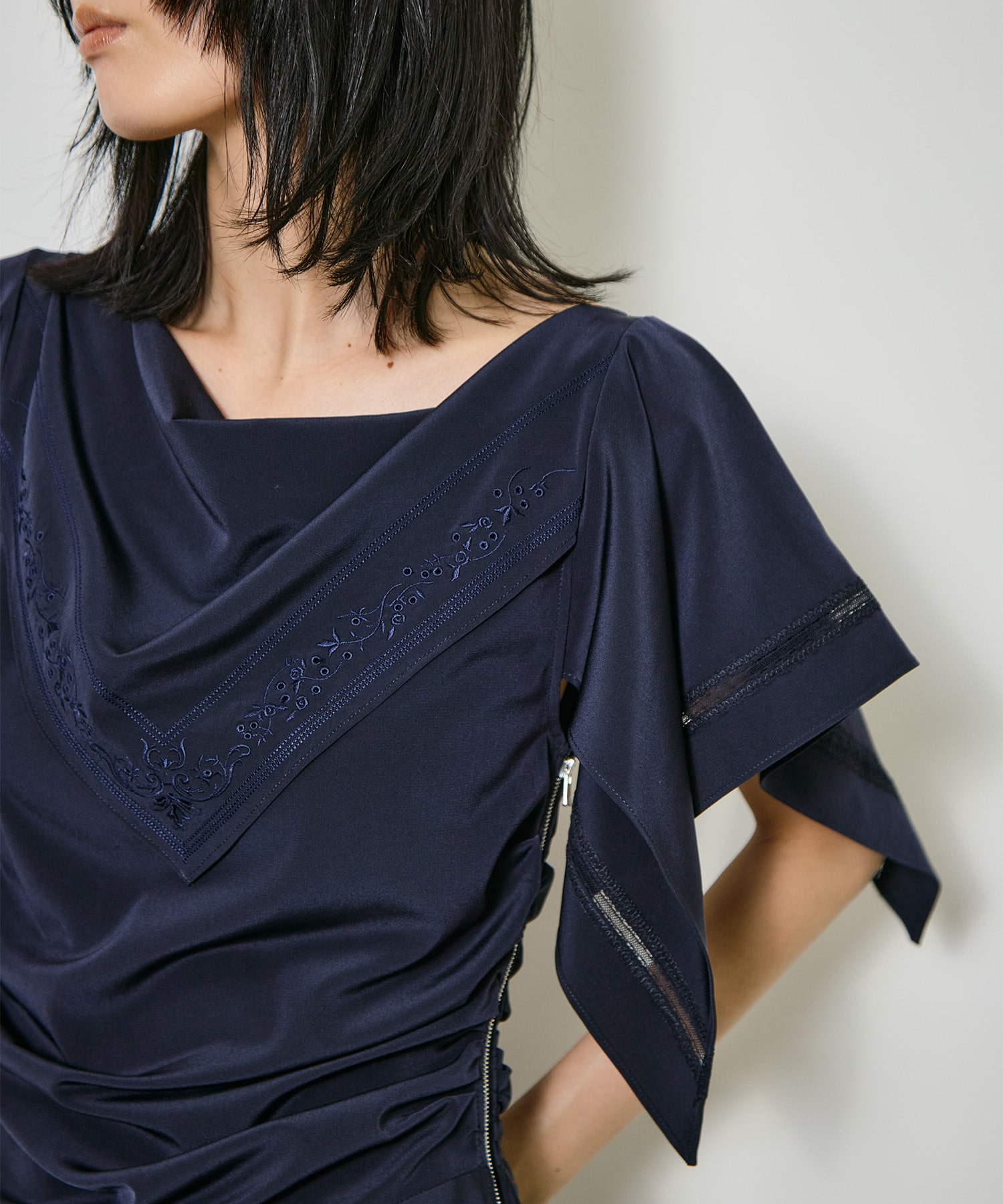 別注 SCARF BLOUSE FETICO