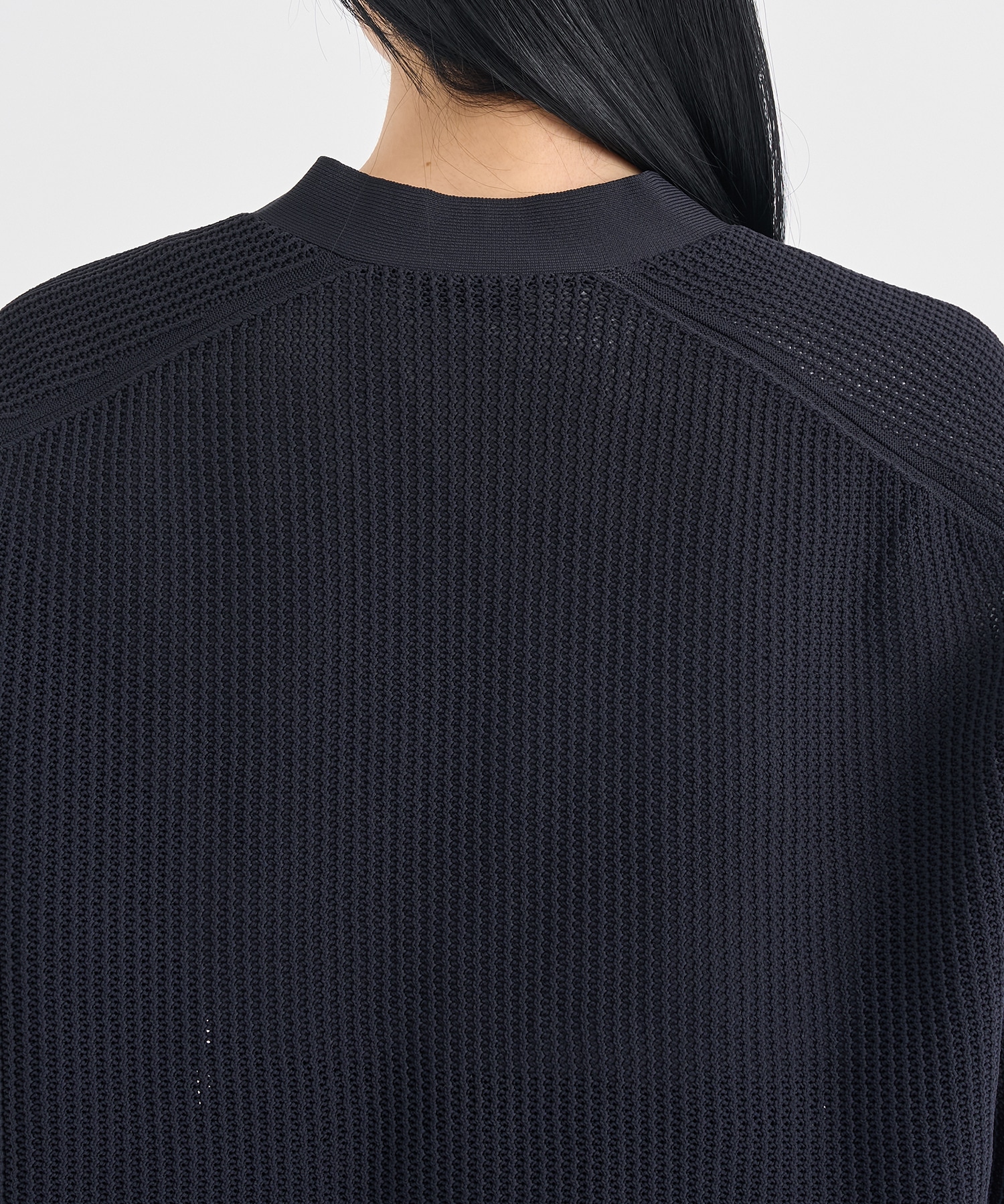 BIG KNIT V CD MESH MADISONBLUE