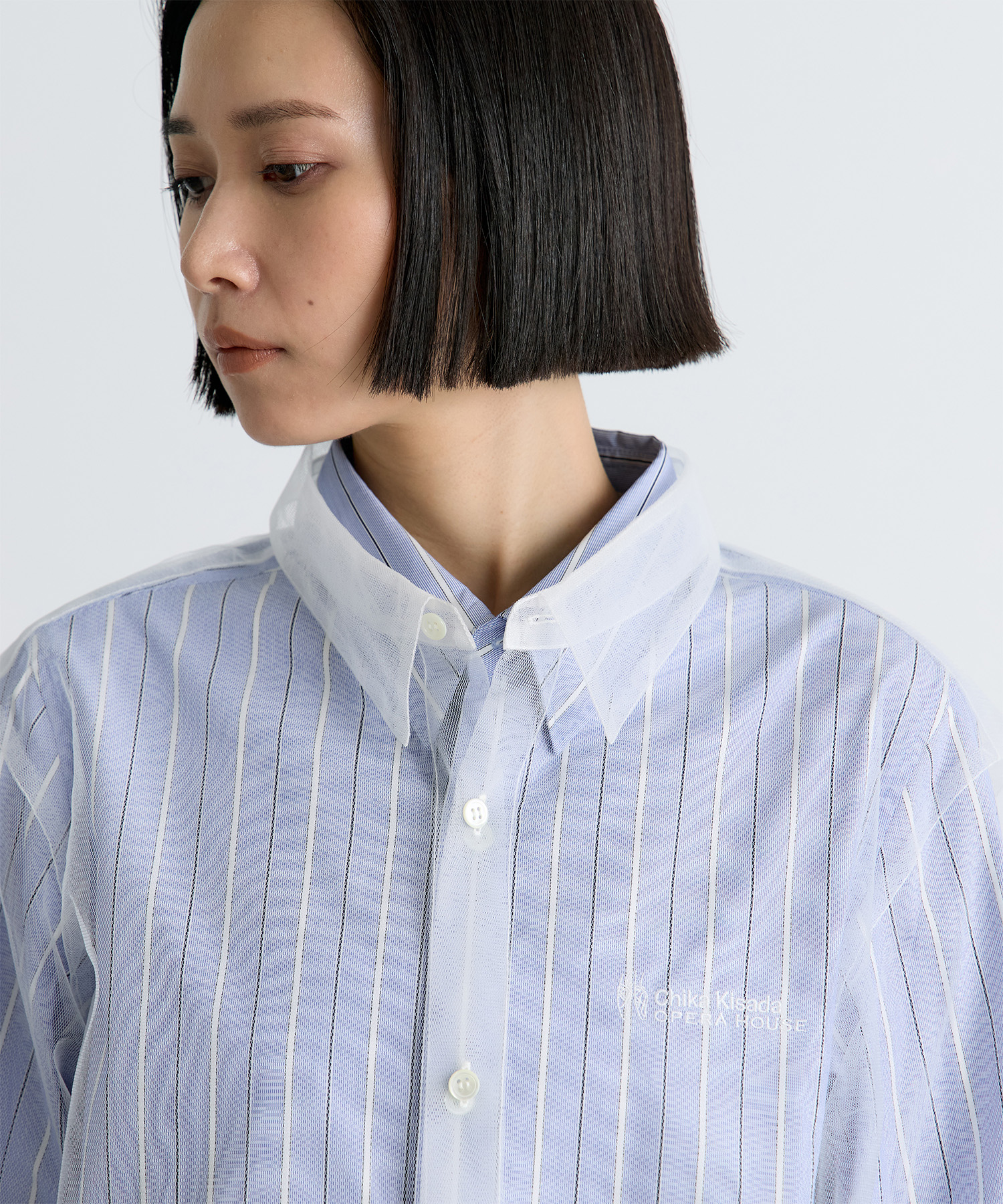 別注 Tulle Shirt Chika Kisada