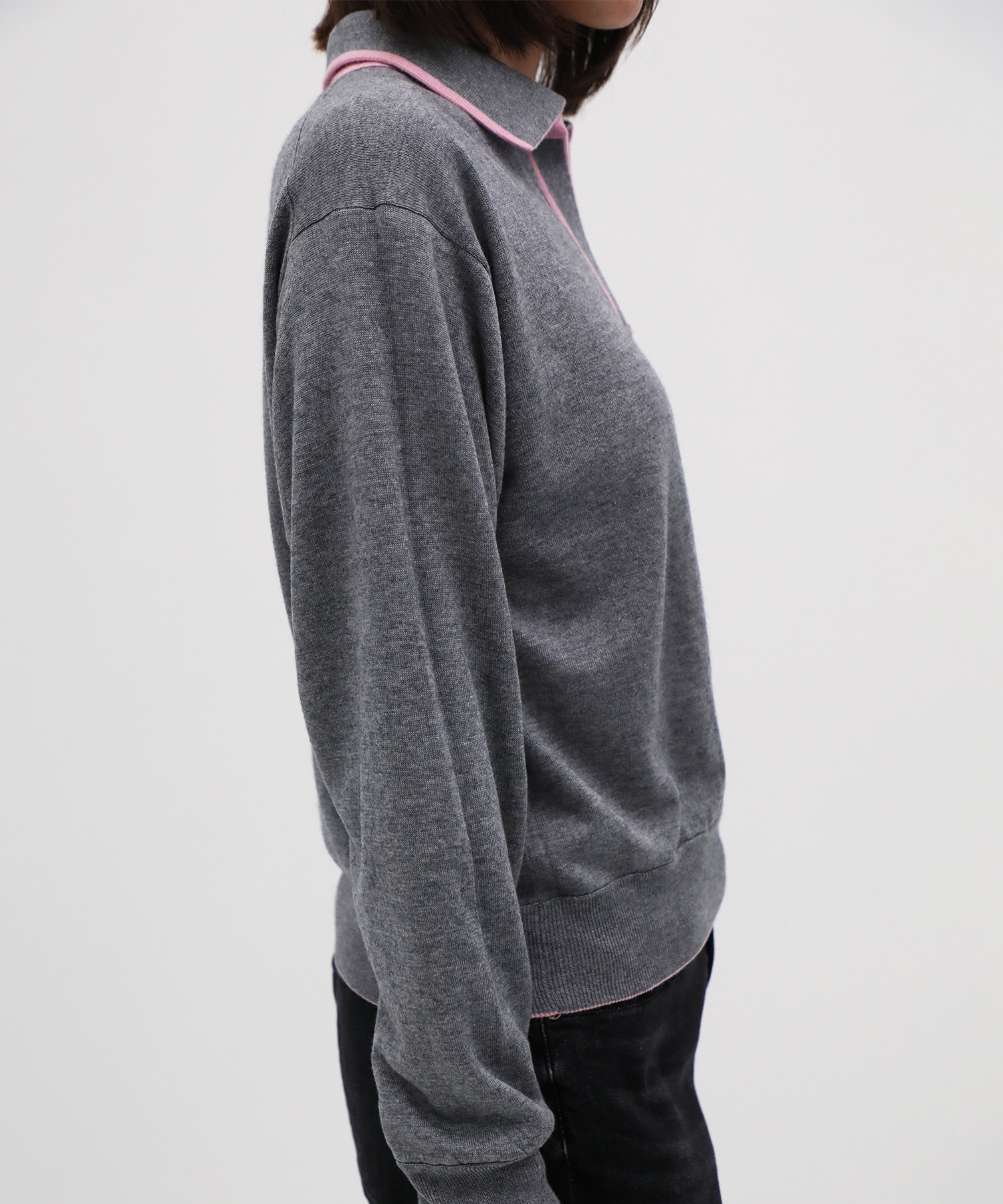 CASHMERE/SILK REVERSIBLE SKIPPER PULLOVER THE TOKYO