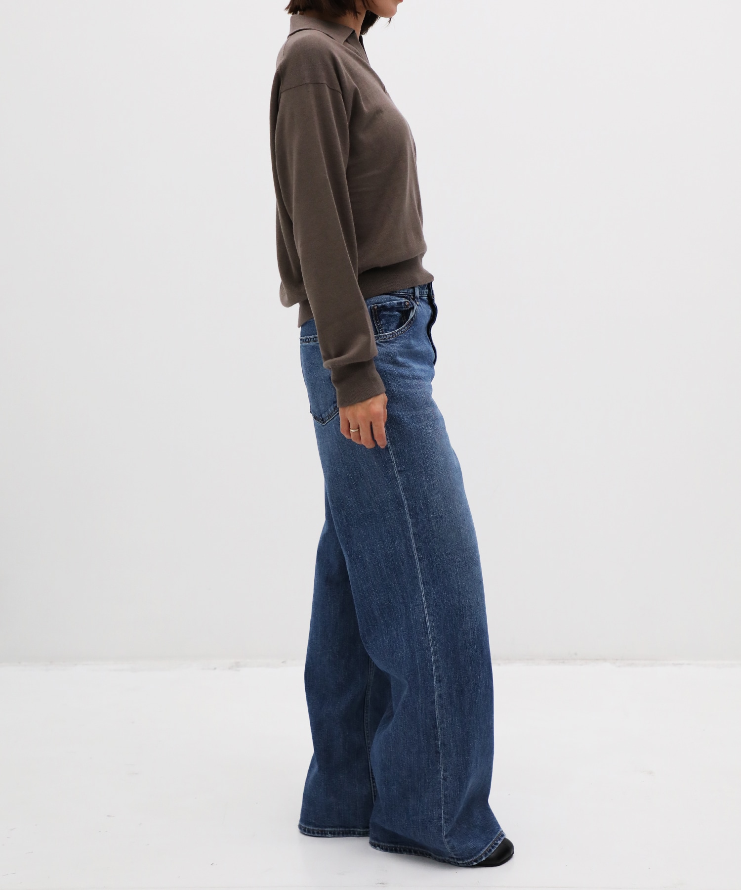 CASHMERE/SILK REVERSIBLE SKIPPER PULLOVER THE TOKYO