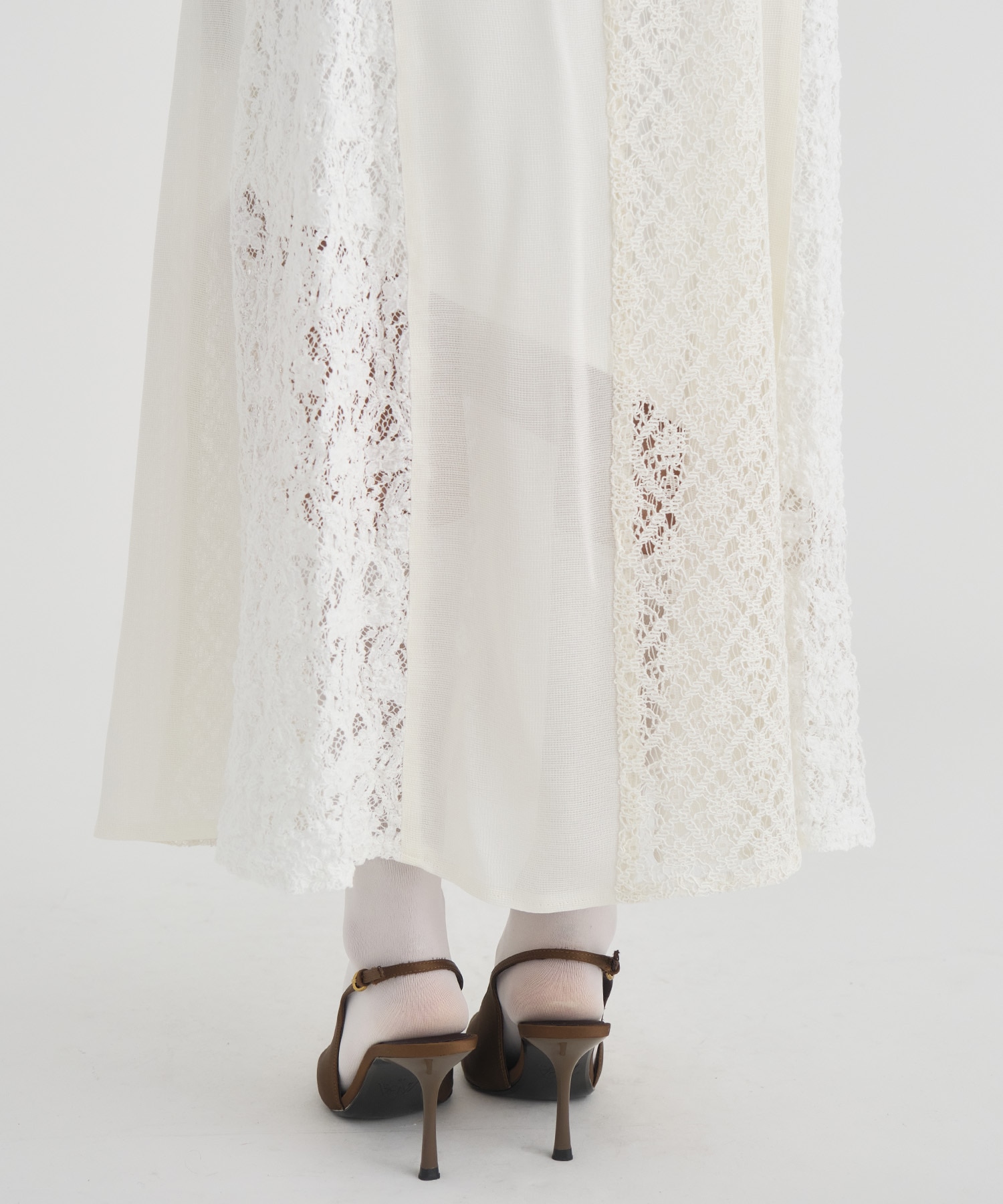 Slant Asym Lace Skirt RITAN