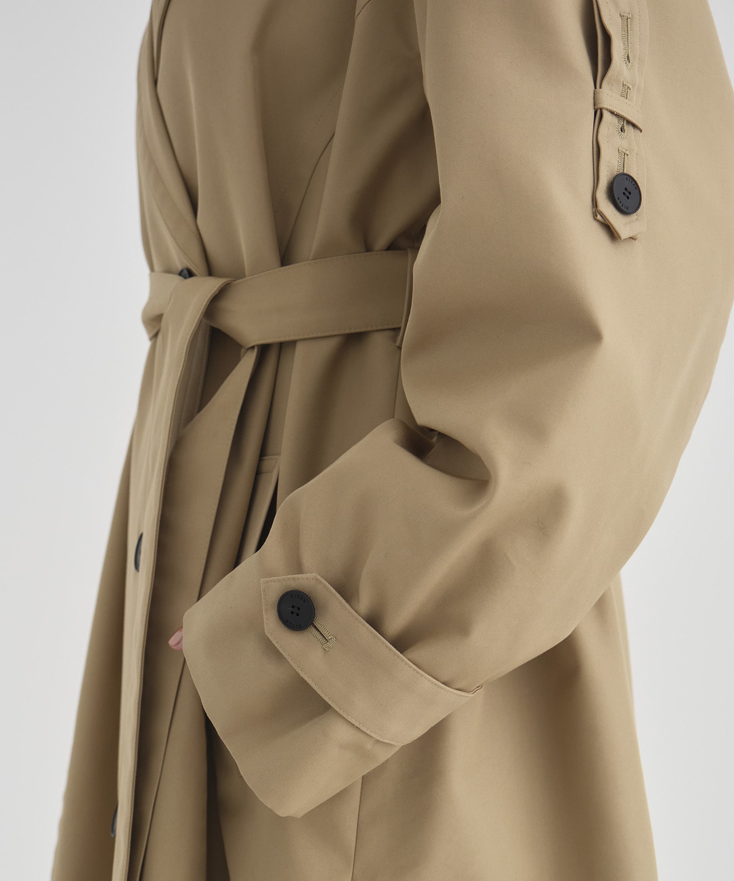 Wide Lapel Trench Coat RITAN