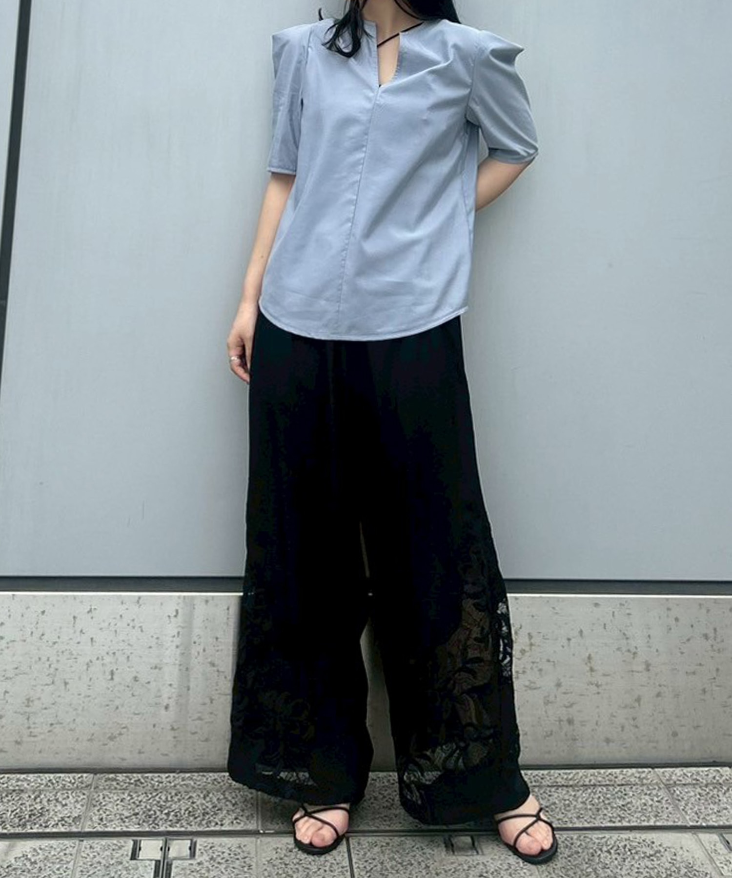 2Way Silk Half Blouse RITAN