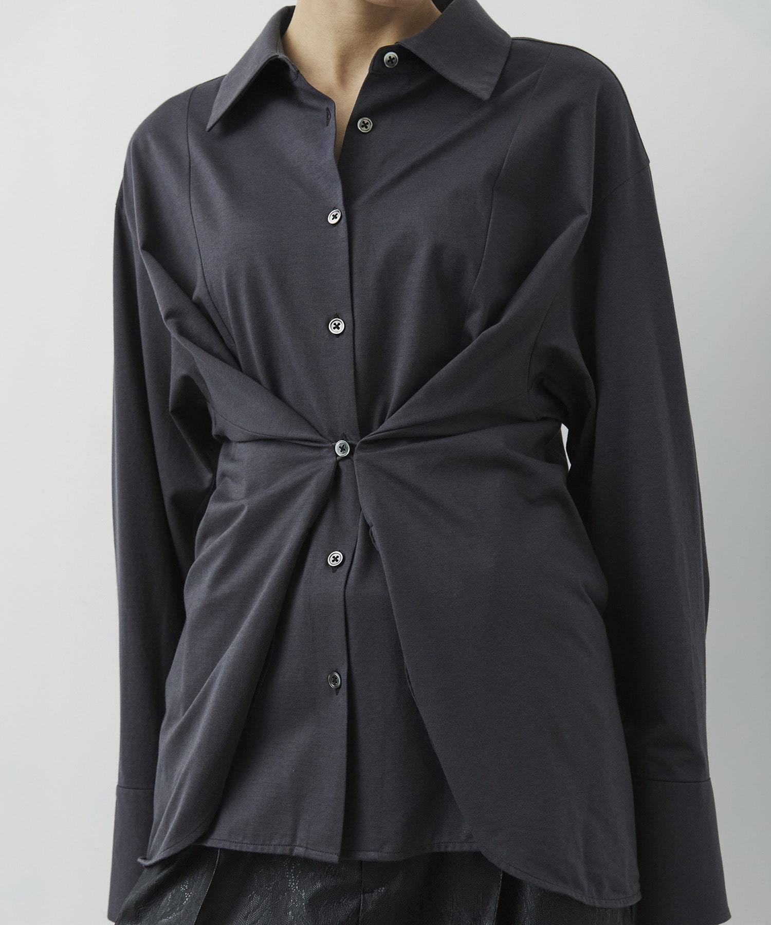 KANEMASA Silk Shirt CITY TOKYO