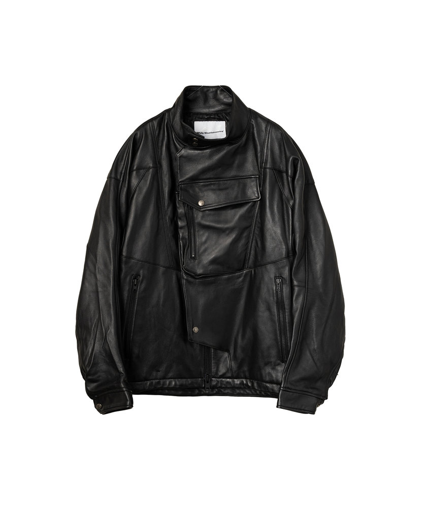 ×Schott SHEEP LEATHER RIDERS JACKET White Mountaineering