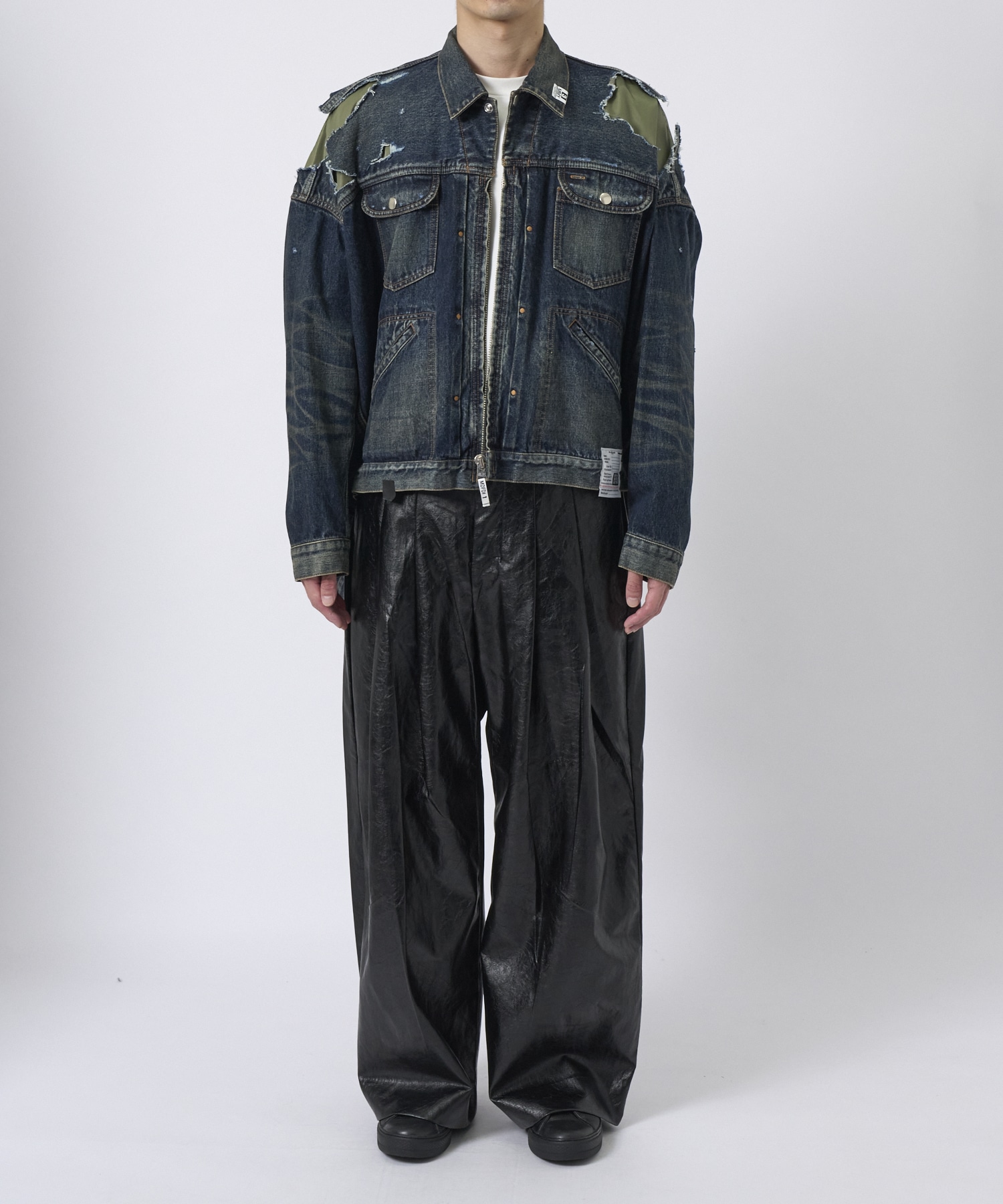 J13BL121 JACKET Maison MIHARA YASUHIRO