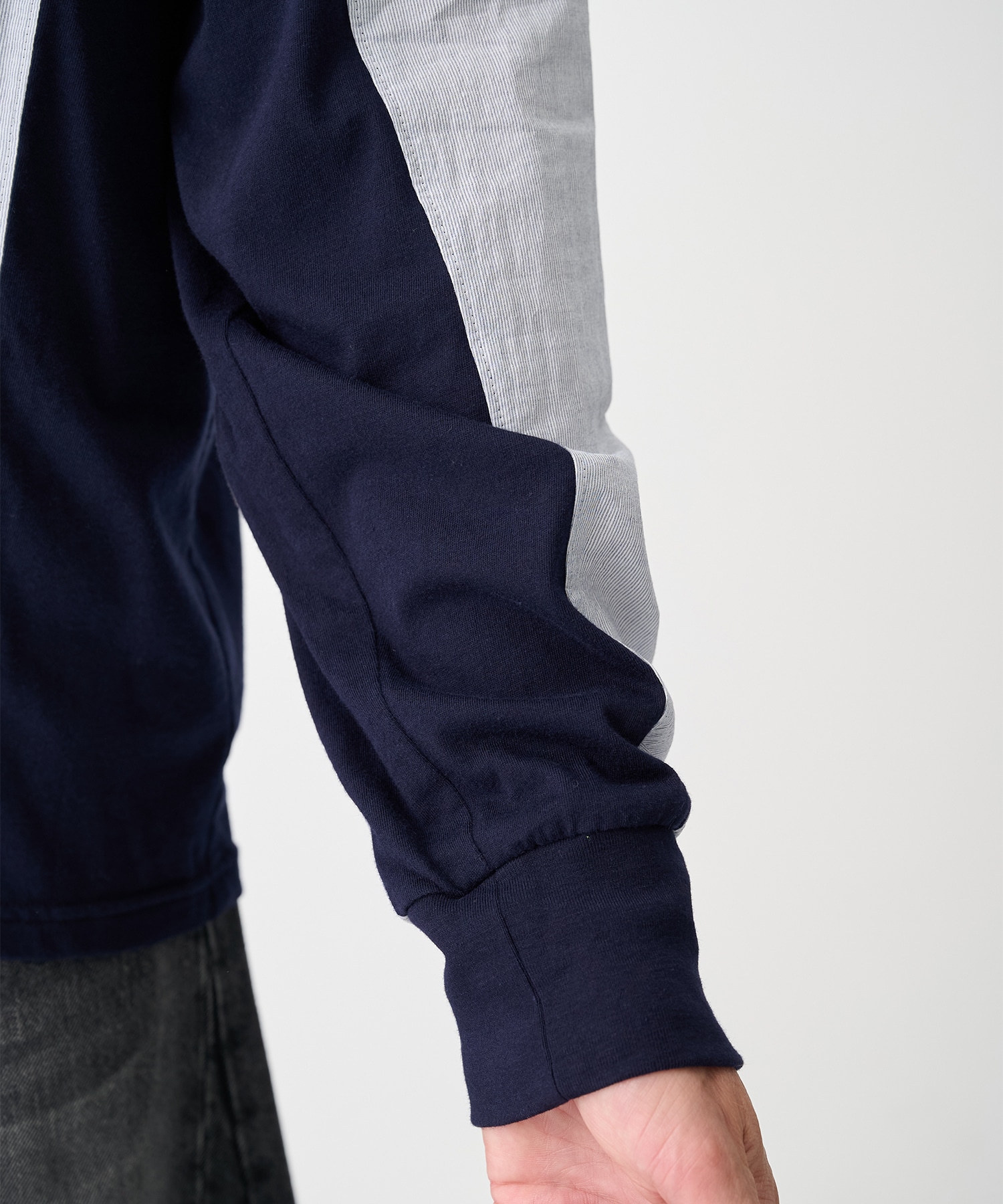 【アンダーカバー】UP1F4402 L/S Mix Shirts UNDERCOVER