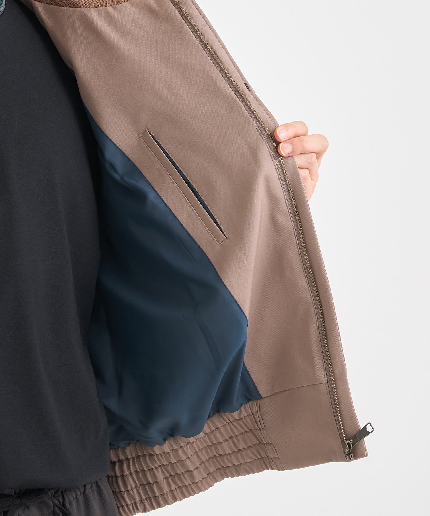 25WCM-G13121 WOOL TRACK BLOUSON kolor