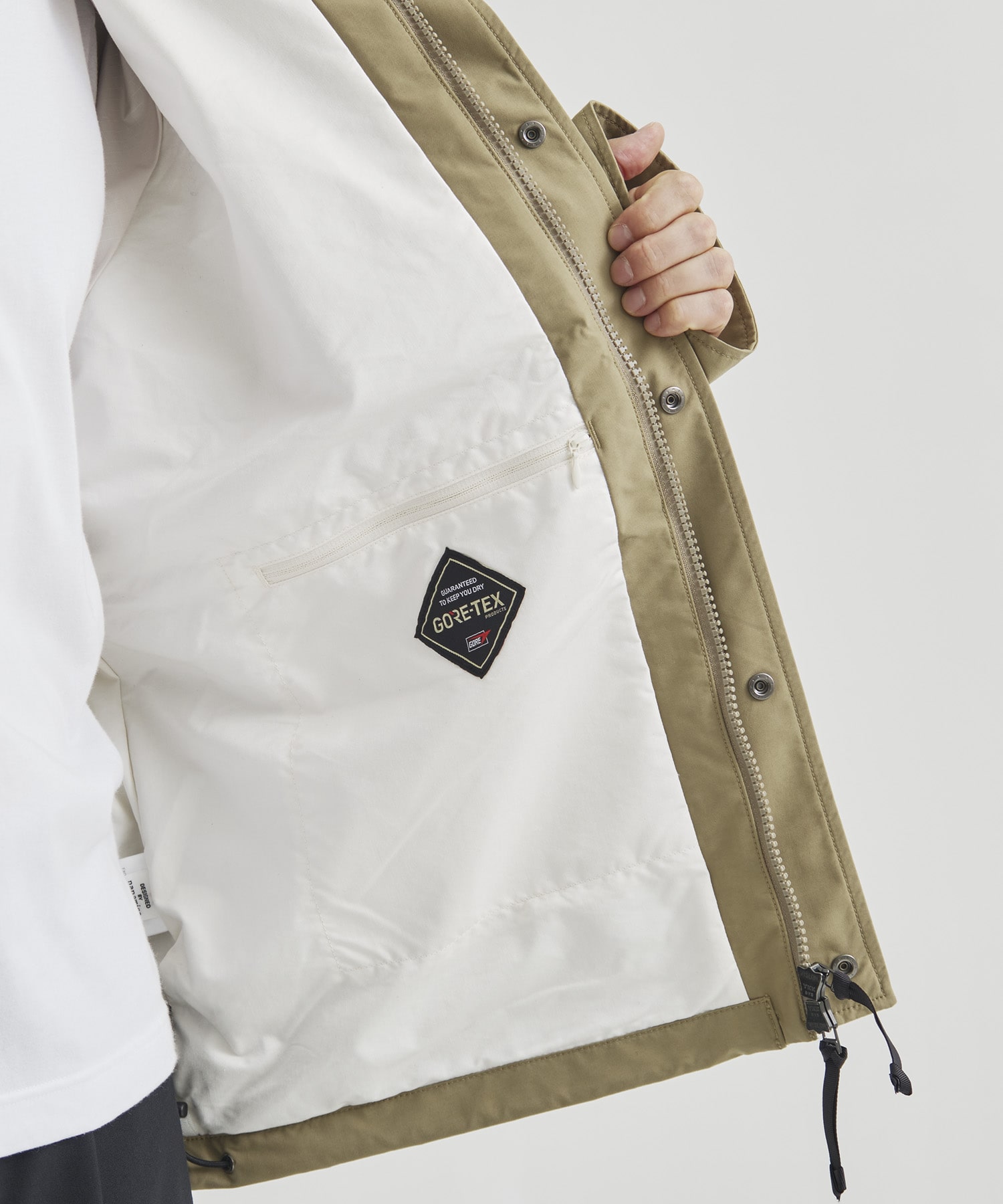 2L NYLON GORE-TEX Cruiser Jacket nanamica