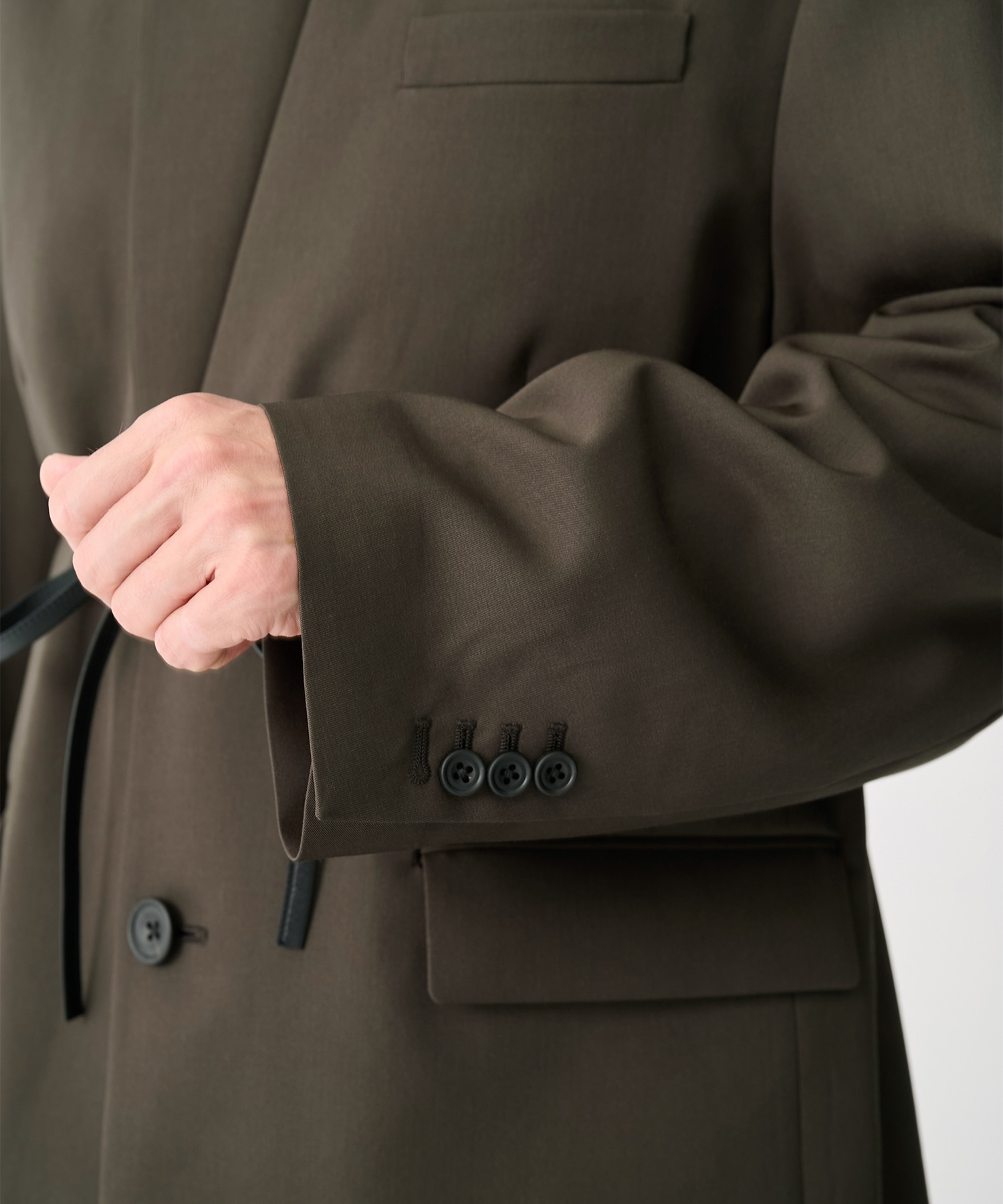 【シュタイン】ST.1588 OVERSIZED SINGLE BREASTED LONG JACKET ssstein