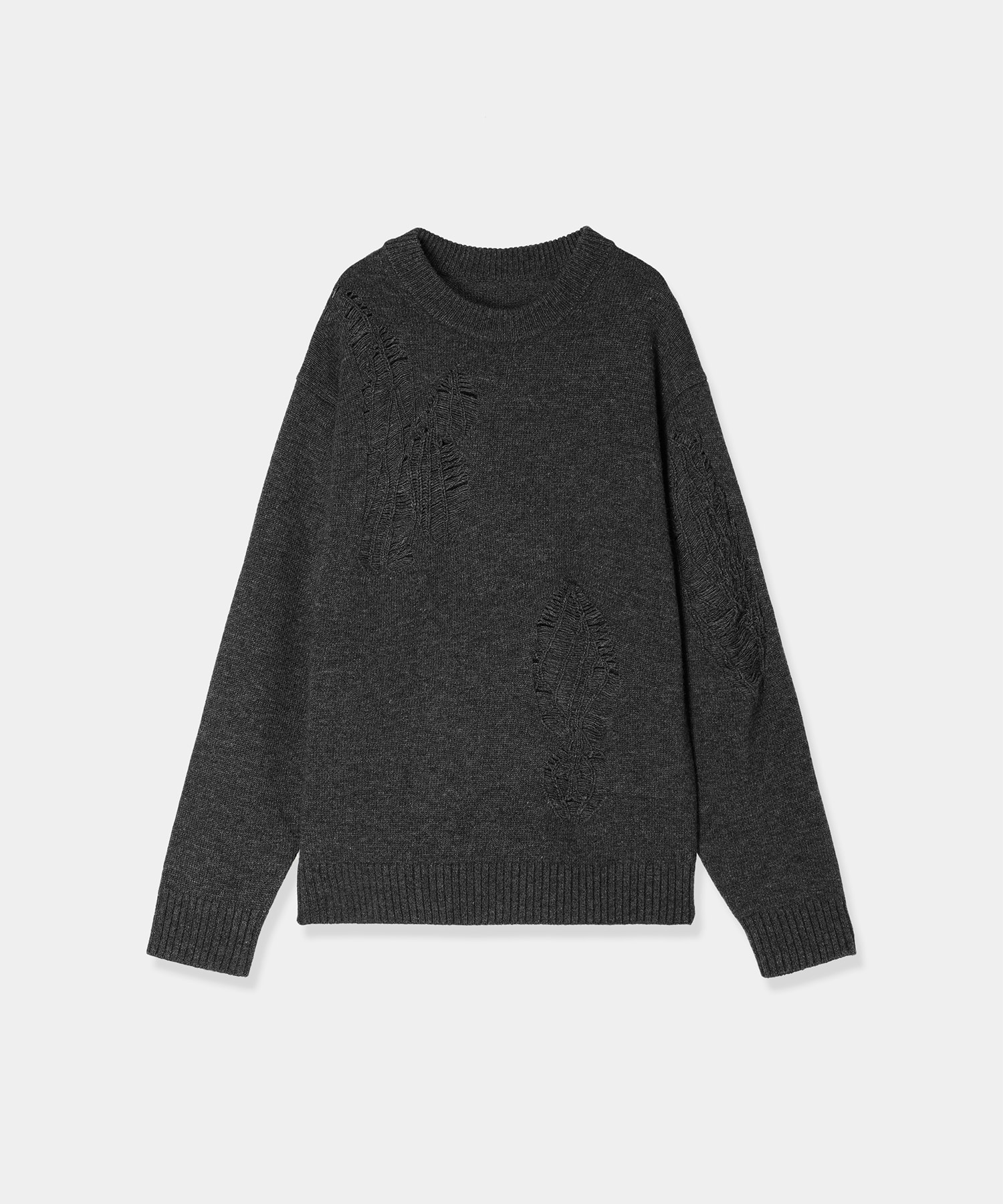 embroidery knit pullover Louren