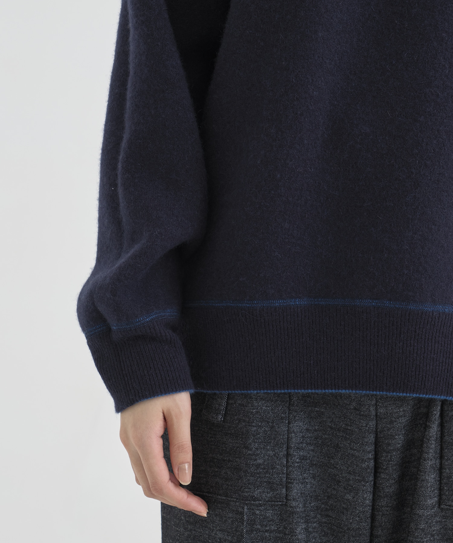 CASHMERE REVERSIBLE PULLOVER THE TOKYO