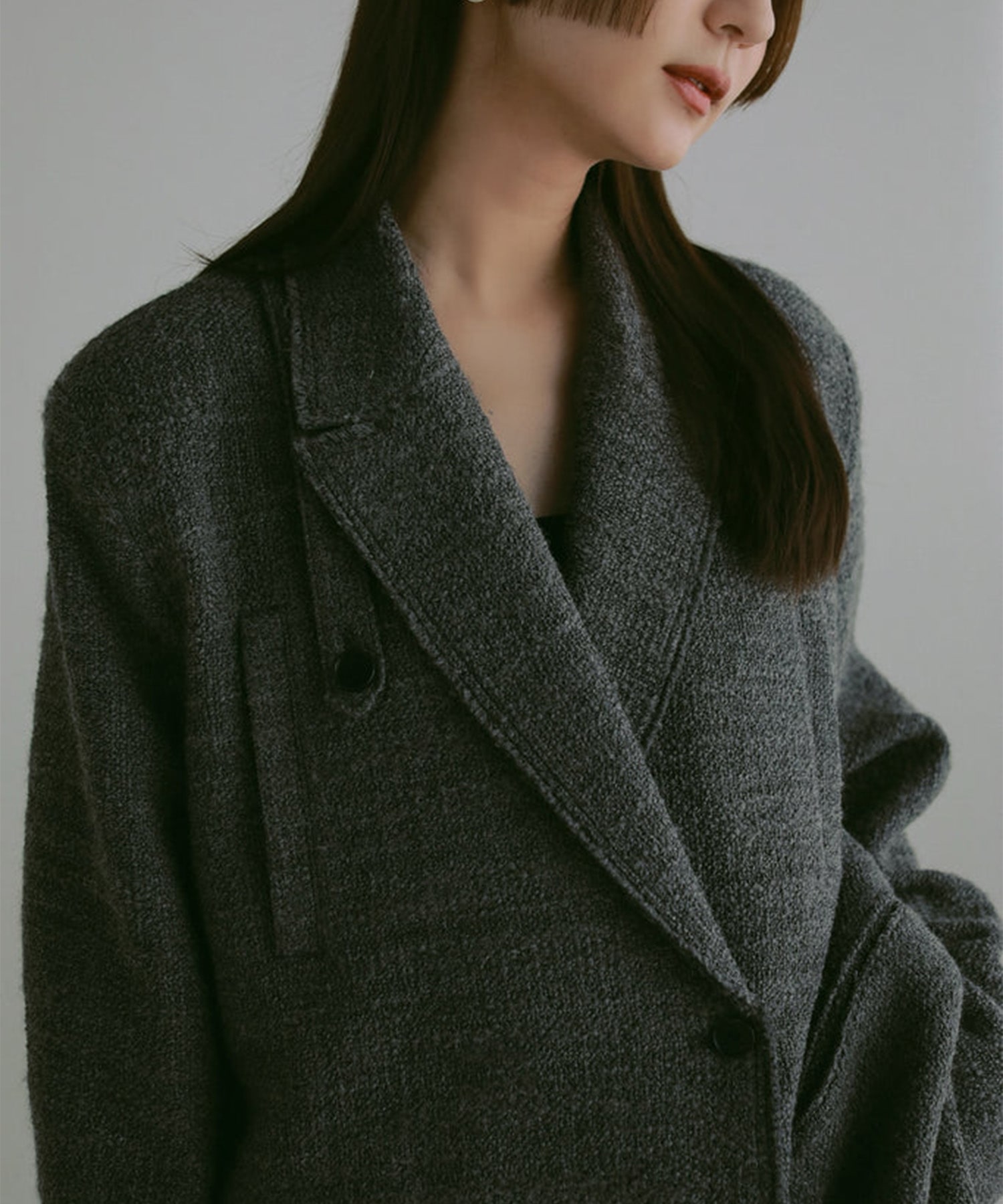 slab tweed classic jacket Louren