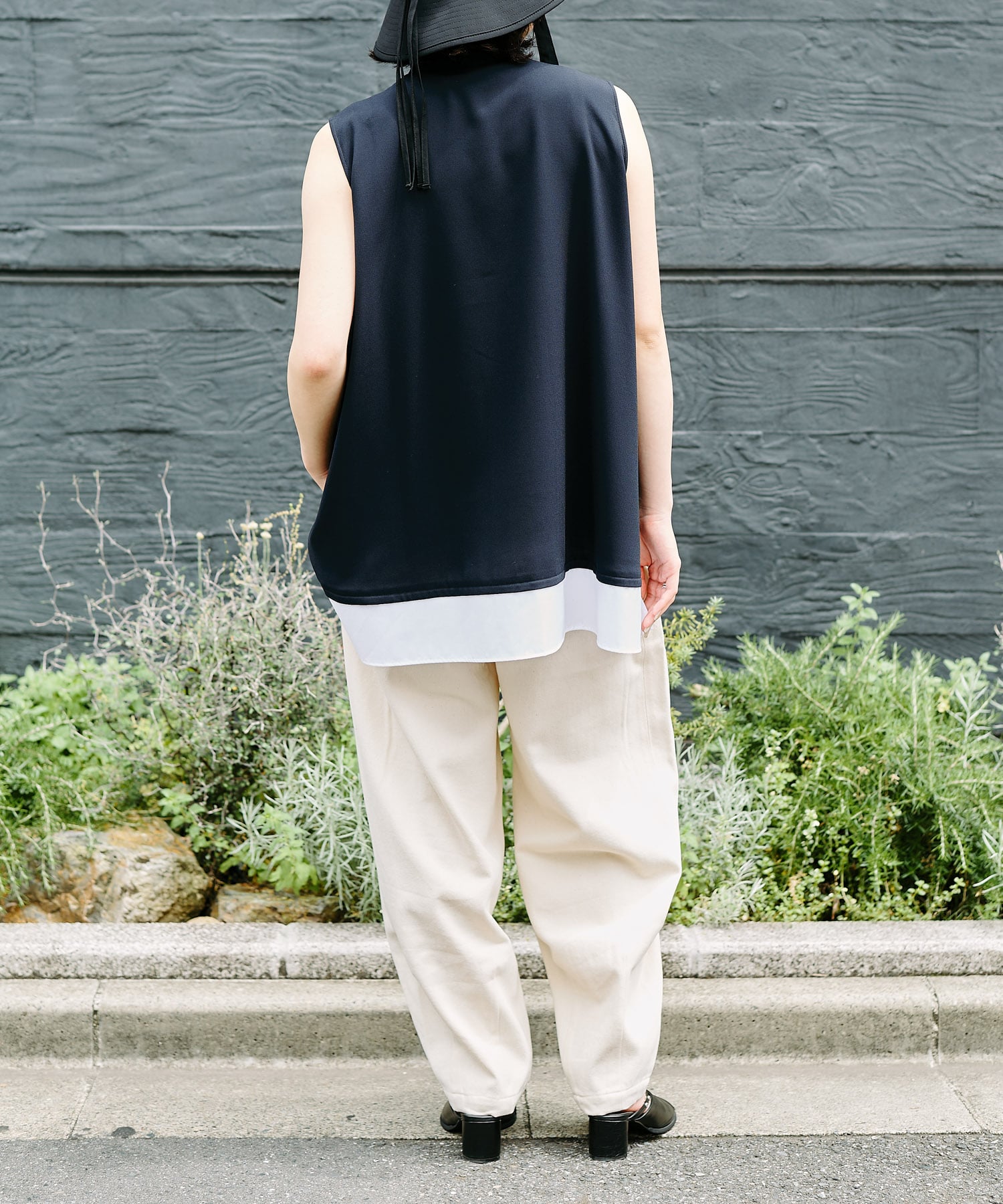 LAYERED A-LINE TANK-TOPS ENFOLD