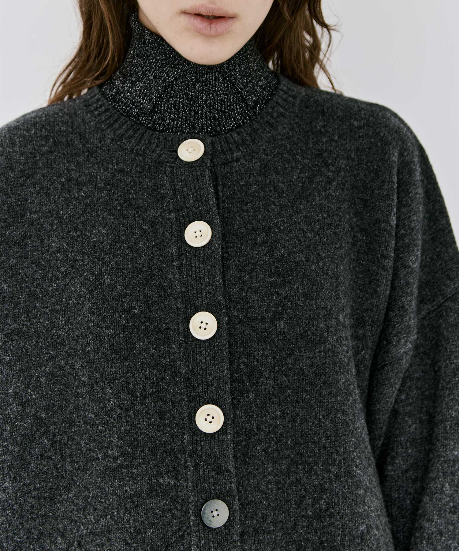 CIRCLE CARDIGAN ENFOLD