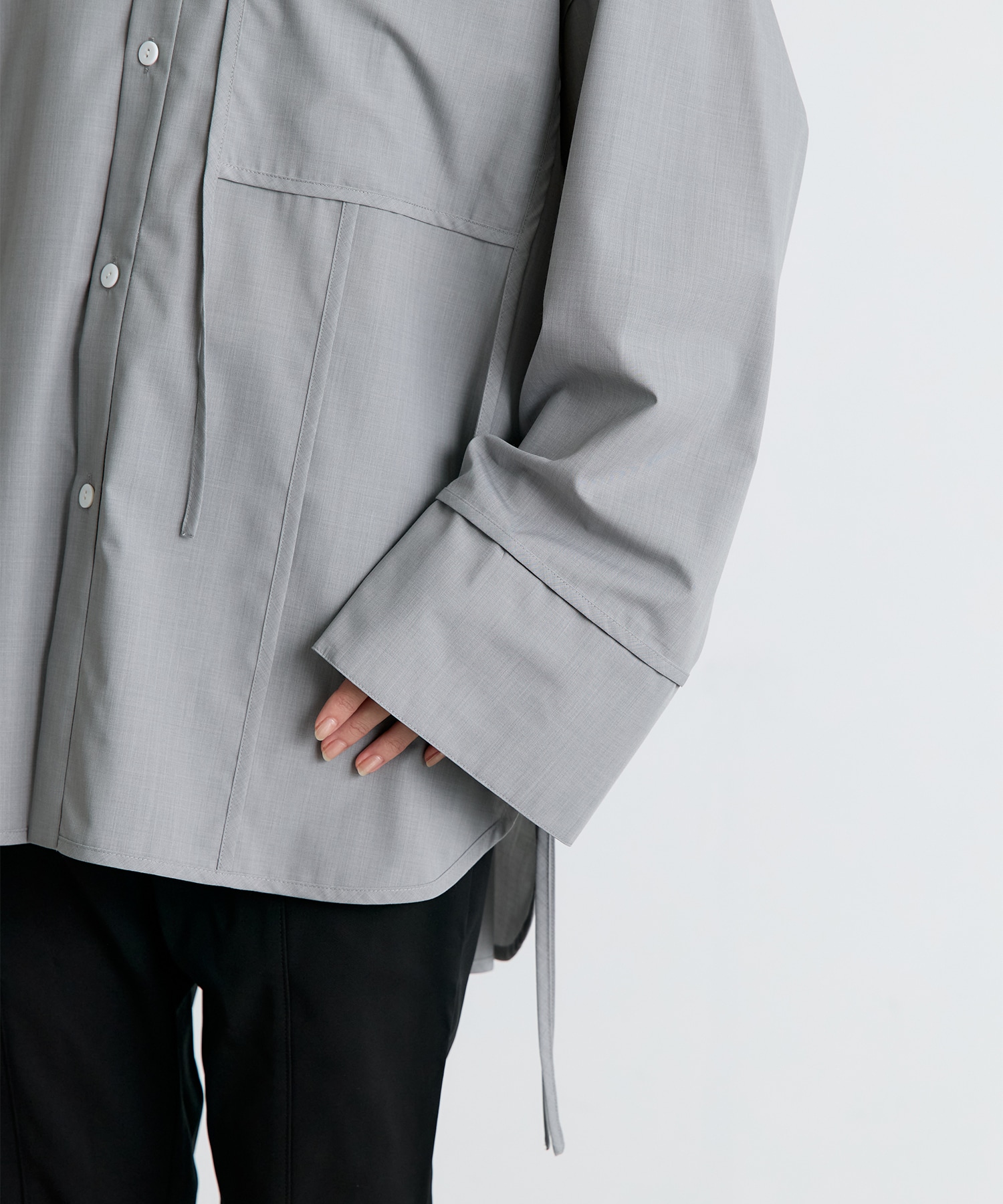 piping wide shirt nagonstans