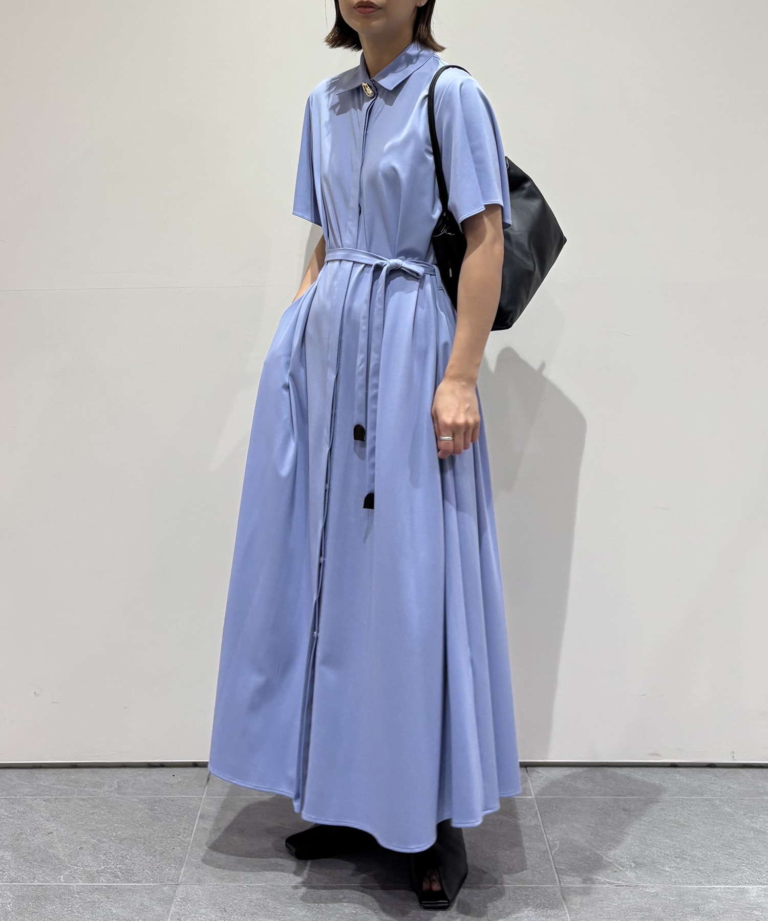 Drape Sleeve Dress THE TOKYO