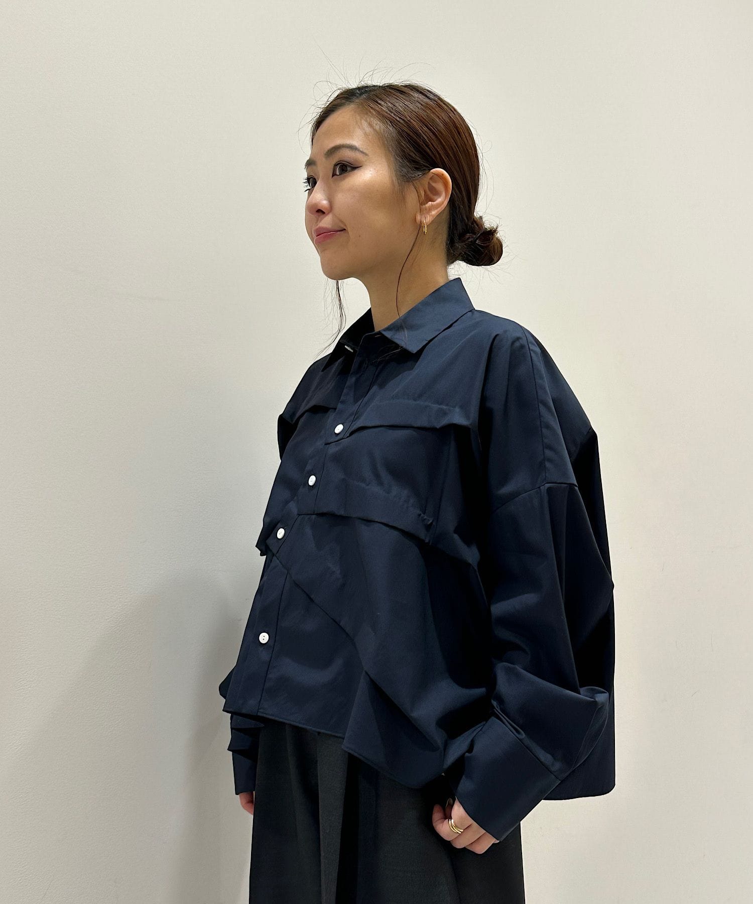 TUCK WIDE SHIRT ENFOLD