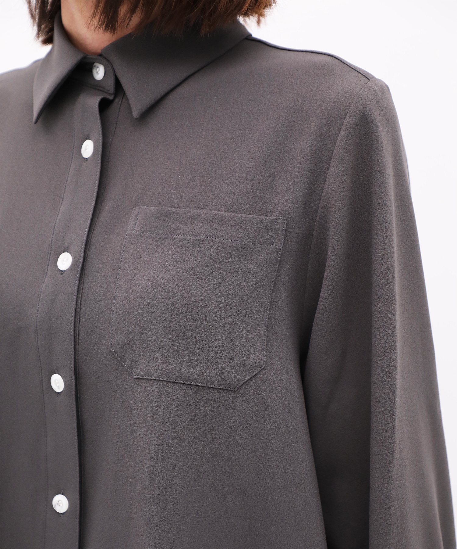 別注 Back Pleats L/S Shirt EZUMi