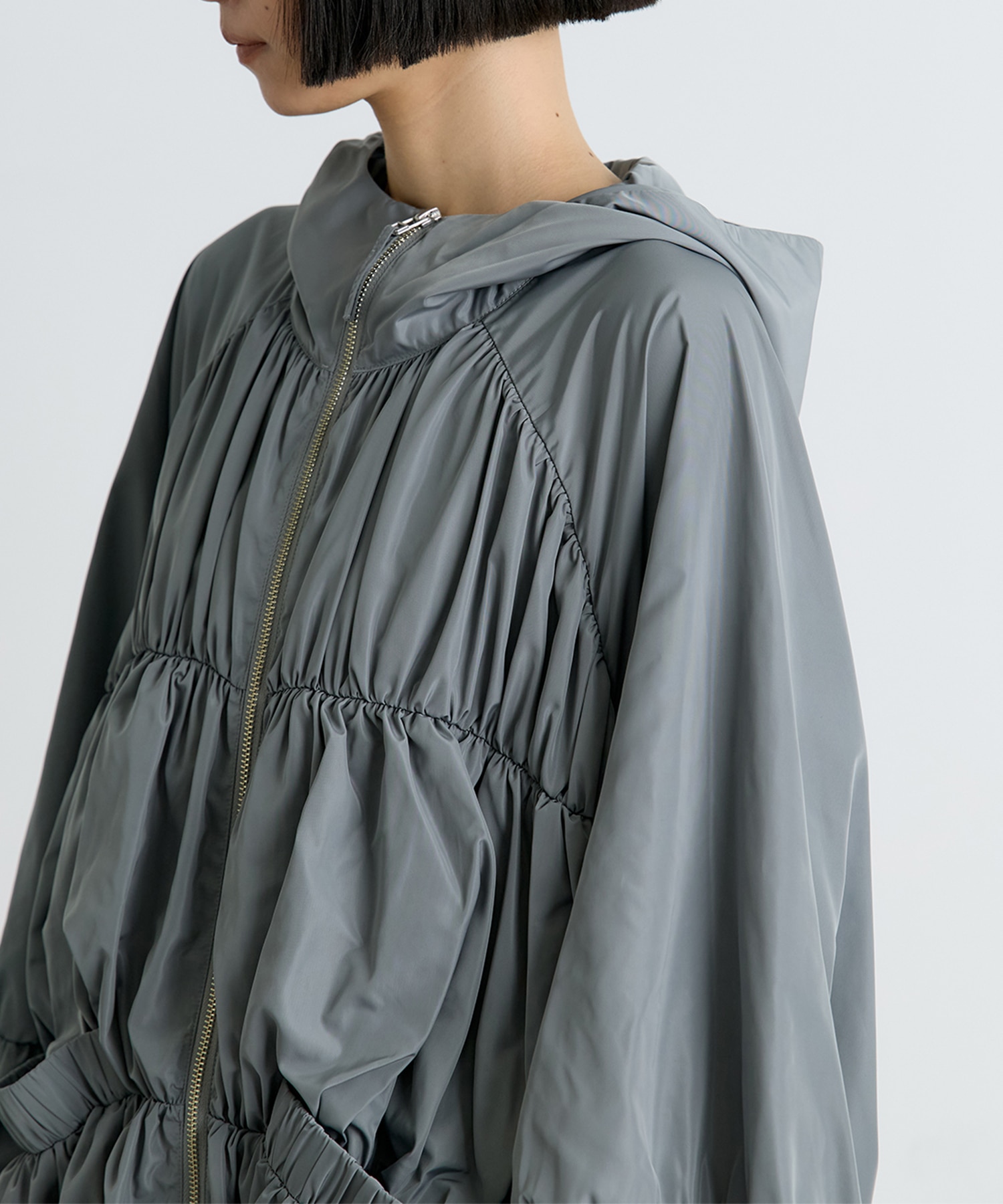 RAIN-CLOUD BLOUSON ENFOLD