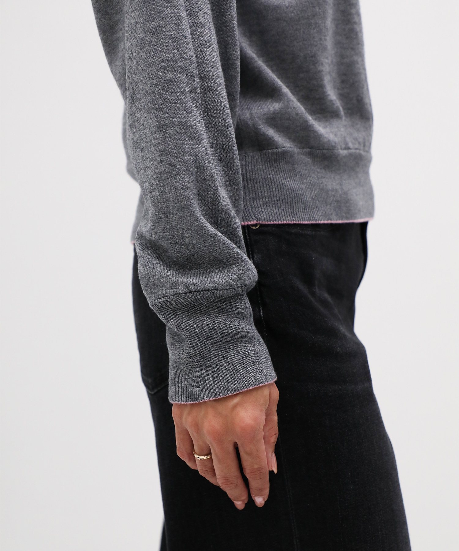 CASHMERE/SILK REVERSIBLE SKIPPER PULLOVER THE TOKYO