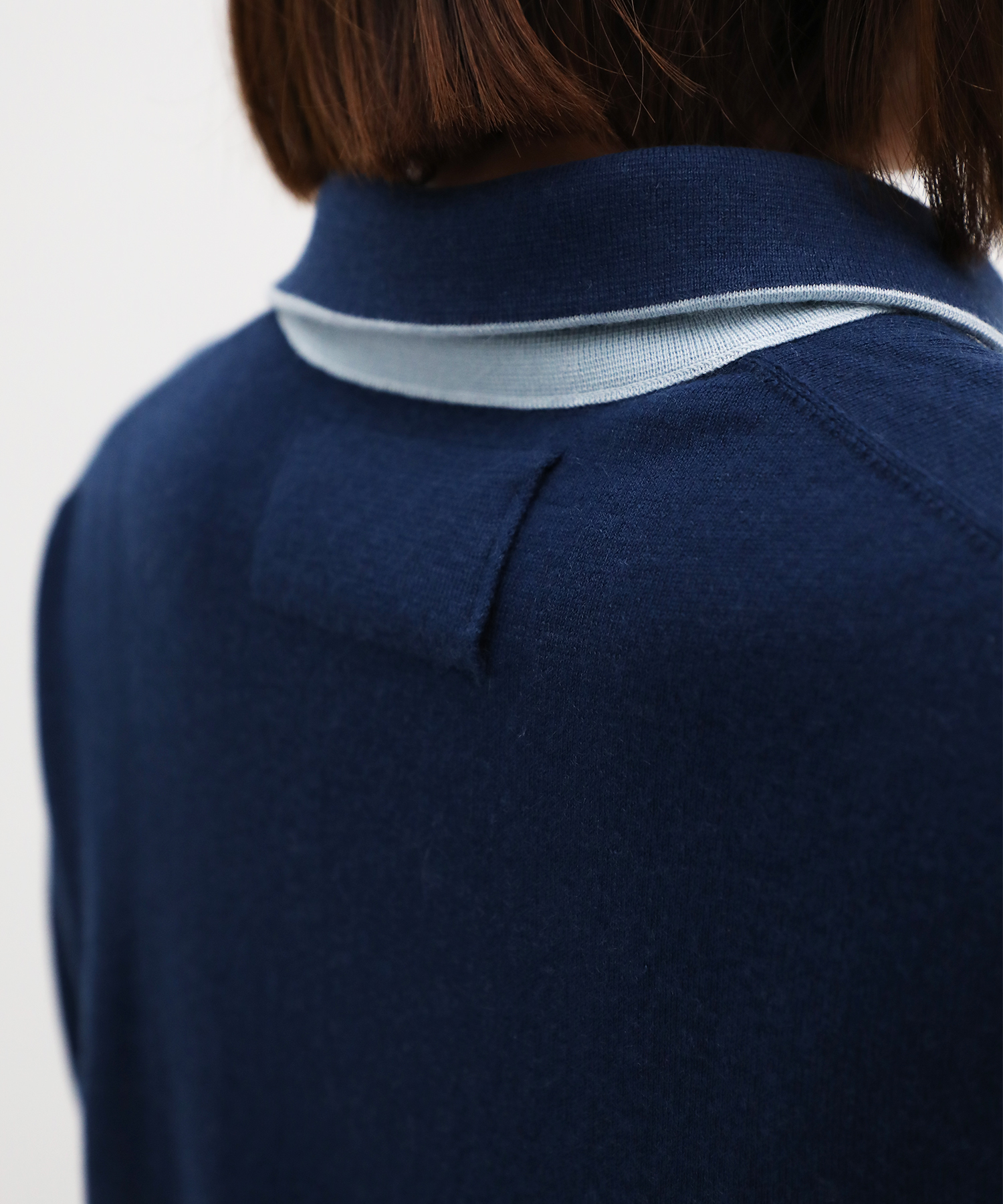 CASHMERE/SILK REVERSIBLE SKIPPER PULLOVER THE TOKYO
