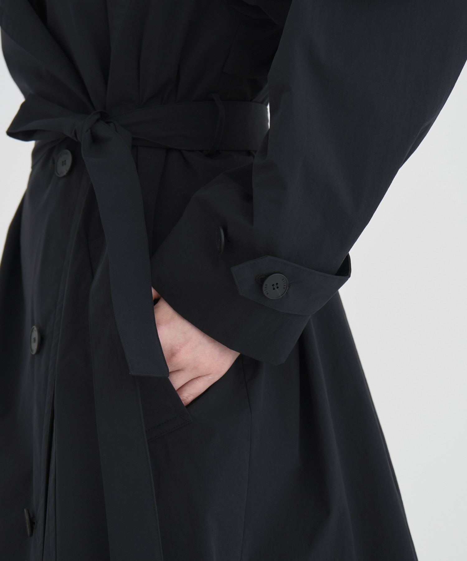 Wide Lapel Trench Coat RITAN