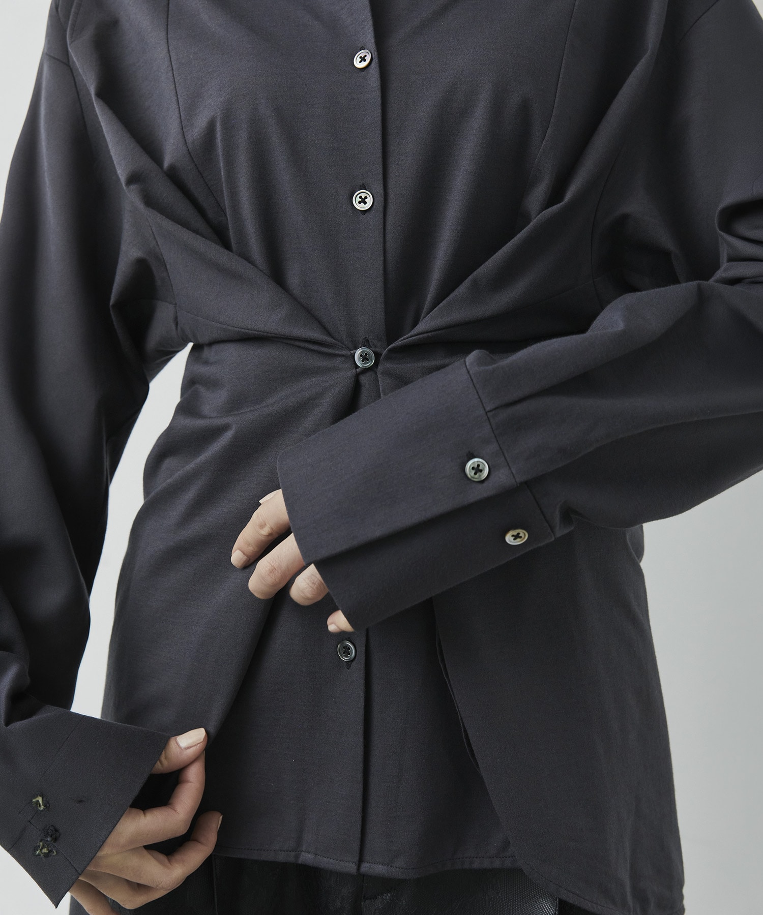 KANEMASA Silk Shirt CITY TOKYO