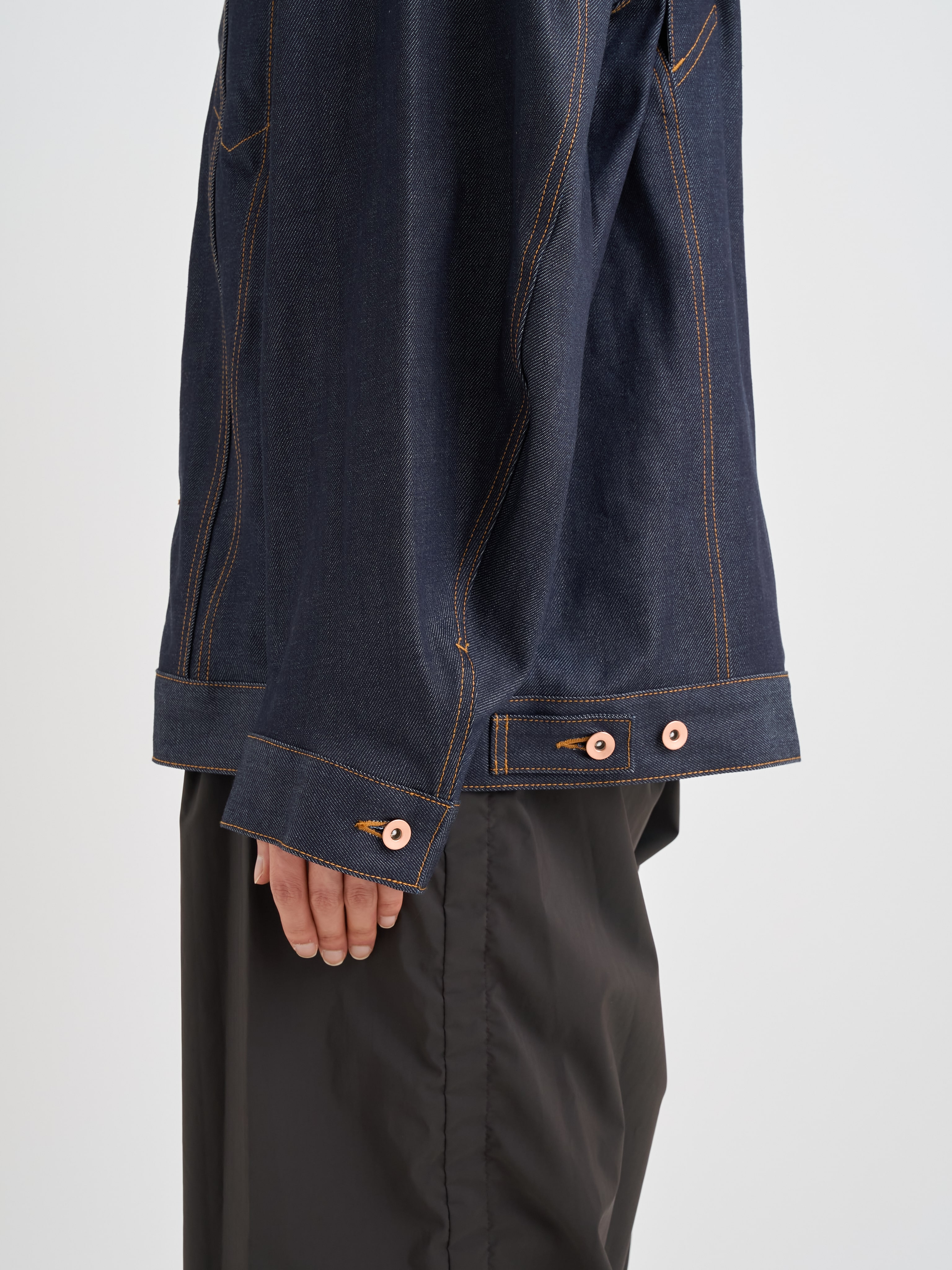 25WBM-G06141 DENIM JACKET kolor