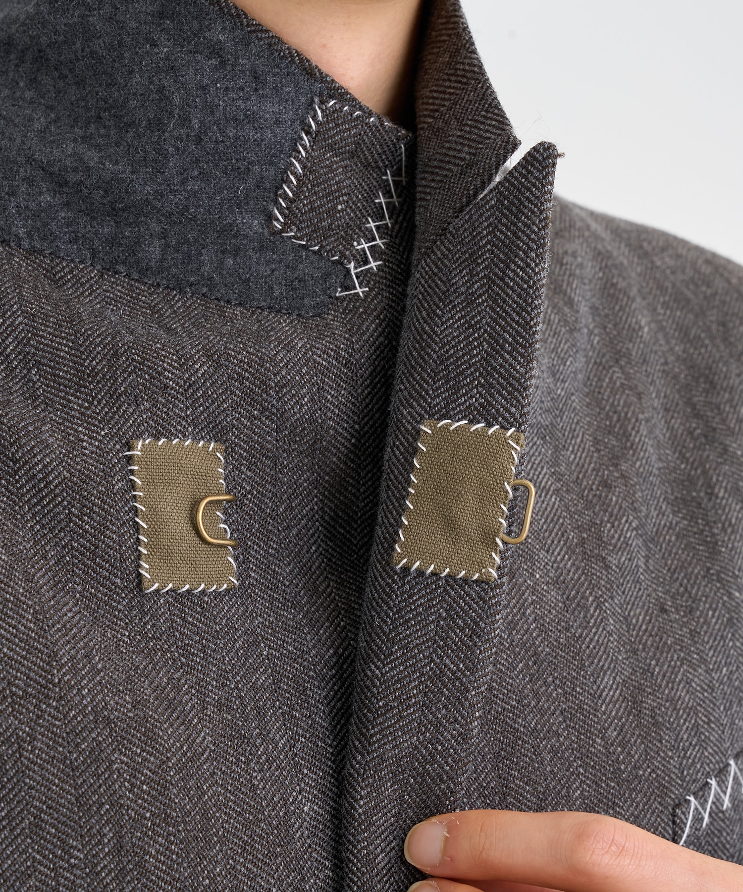 25WCM-J02105 TWEED JACKET kolor