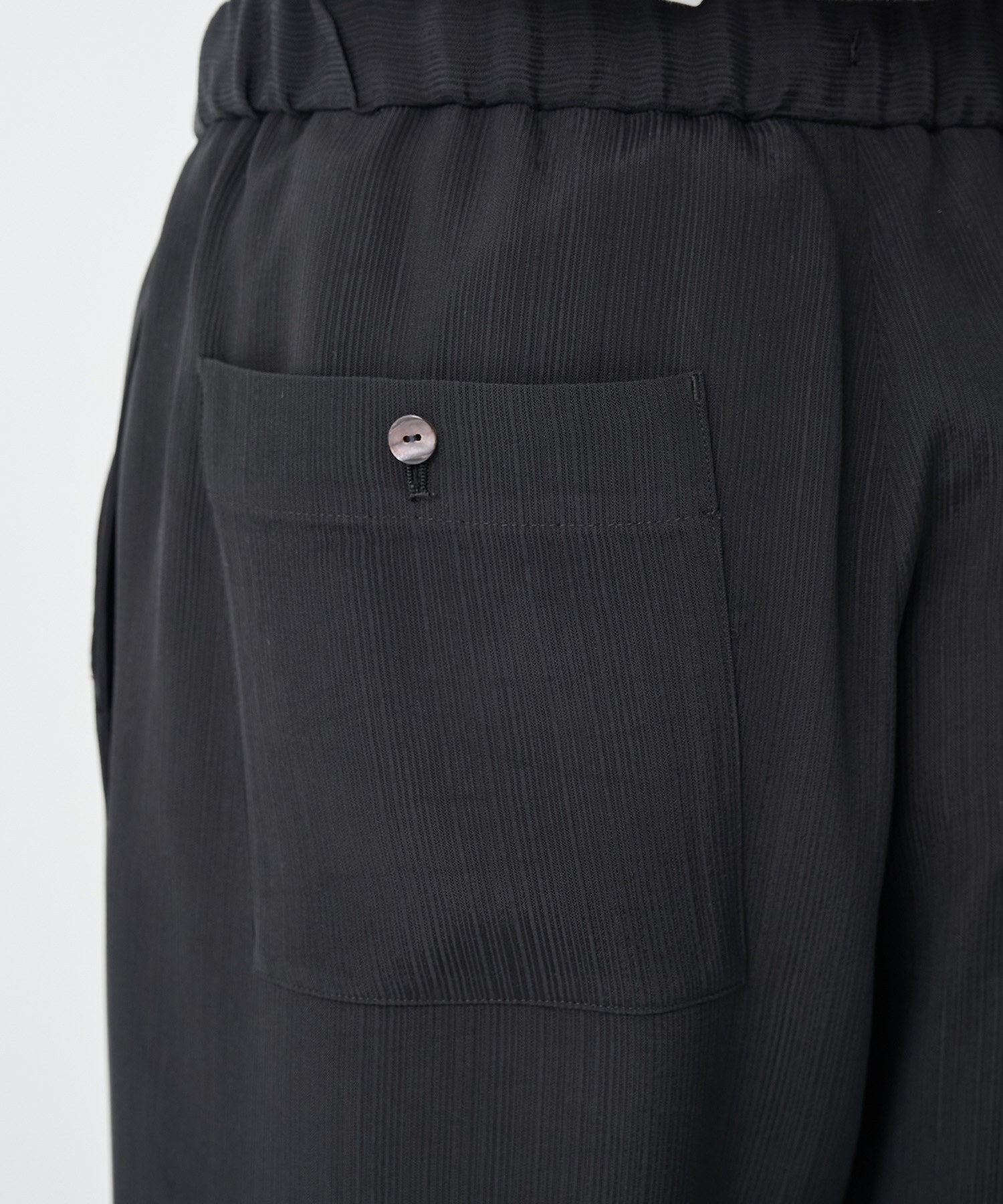 SILK α Pleats Summer Easy Pants SILK α