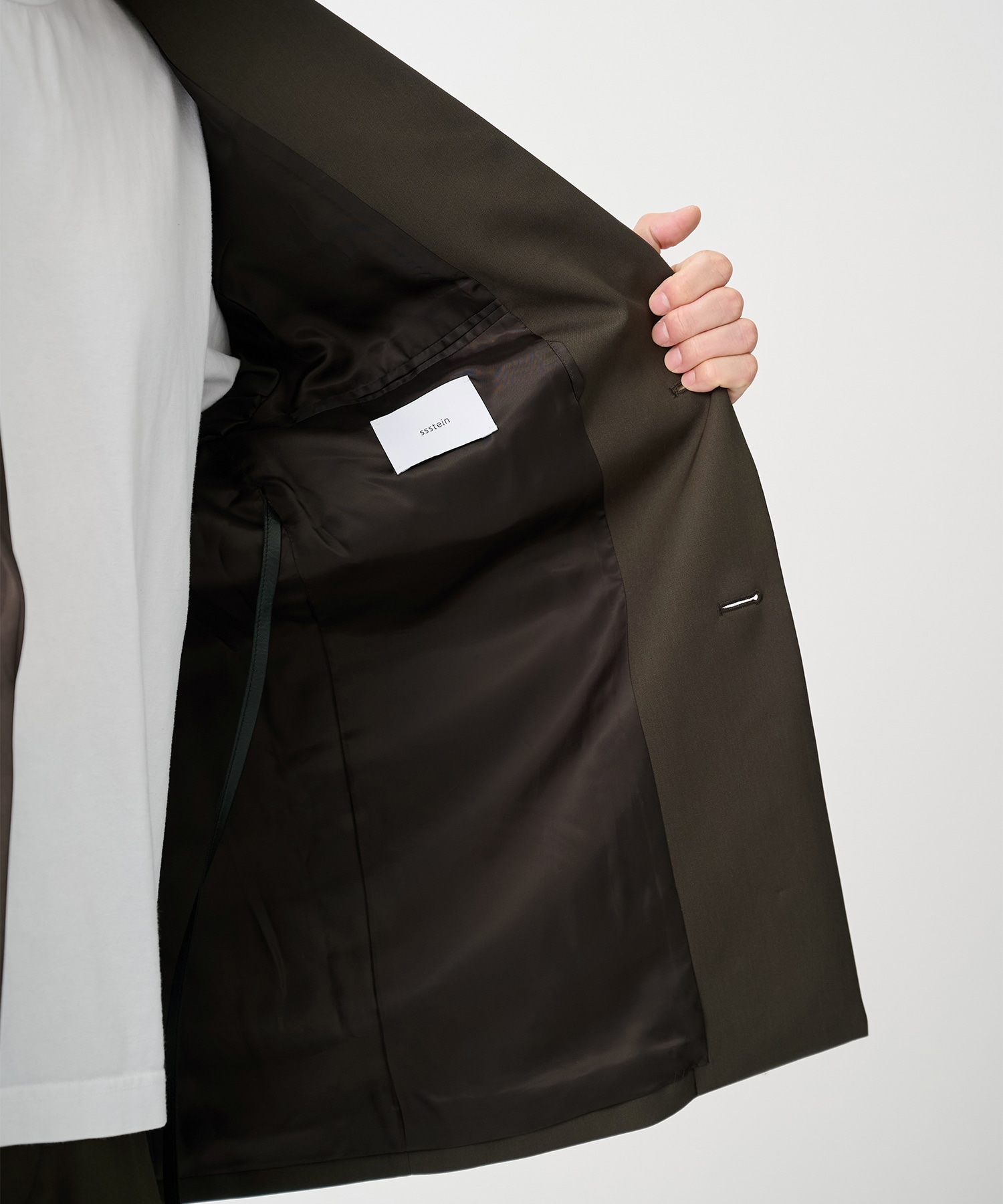 【シュタイン】ST.1588 OVERSIZED SINGLE BREASTED LONG JACKET ssstein