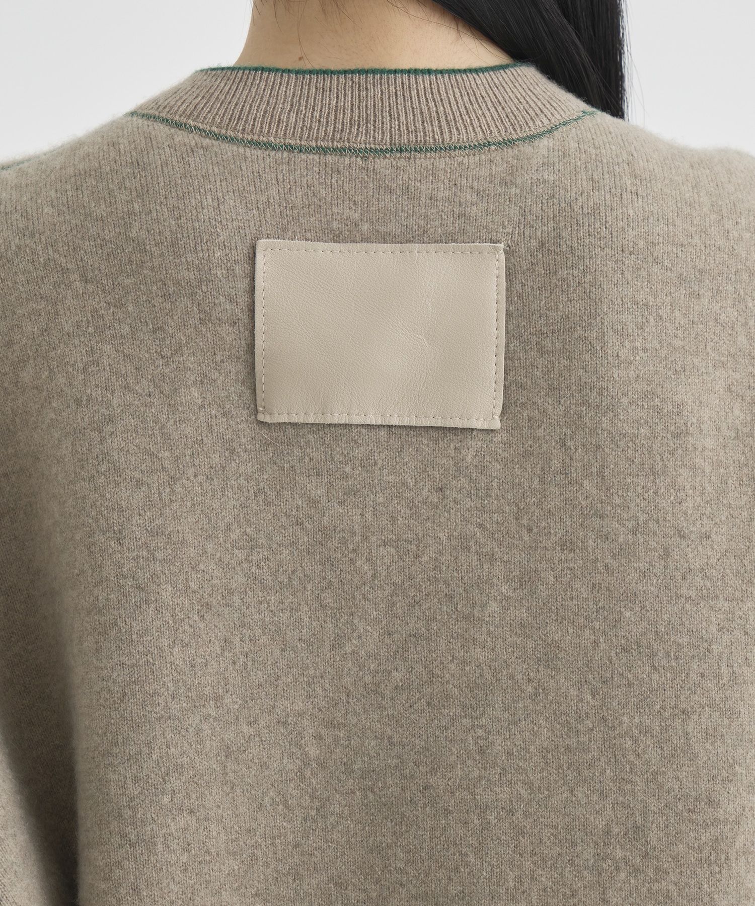 CASHMERE REVERSIBLE PULLOVER THE TOKYO