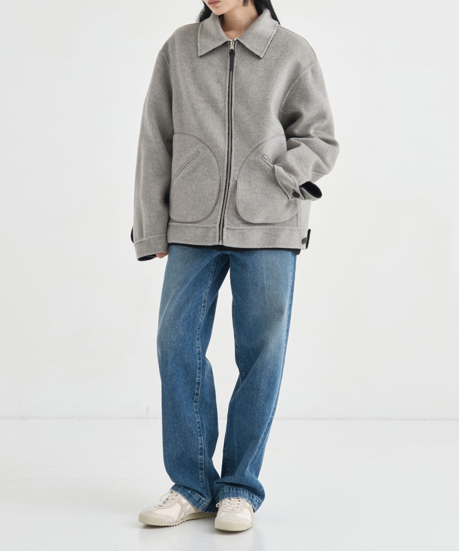 CASHMERE REVERSIBLE SHORT BLOUSON THE TOKYO