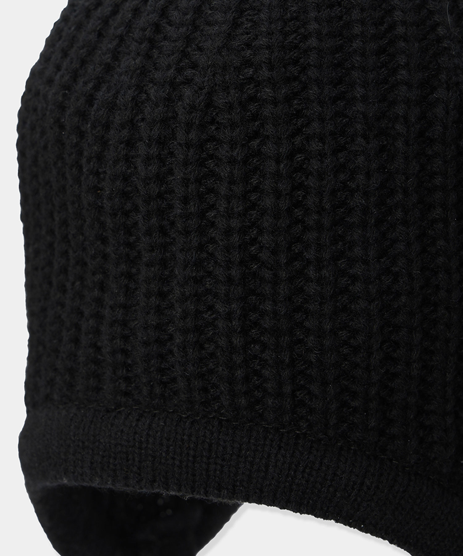 side tie knit cap Louren