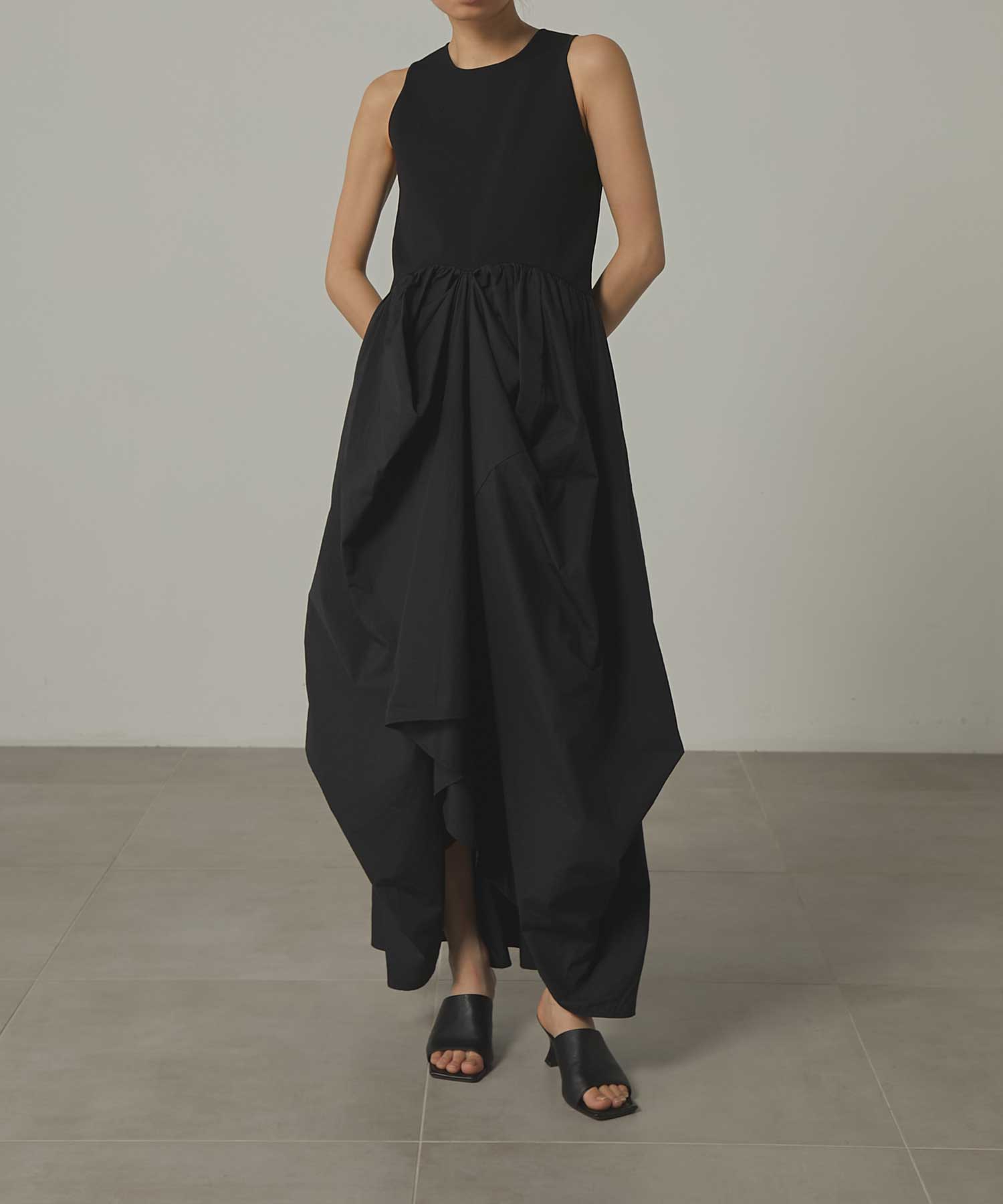 別注 docking cocoon dress Louren