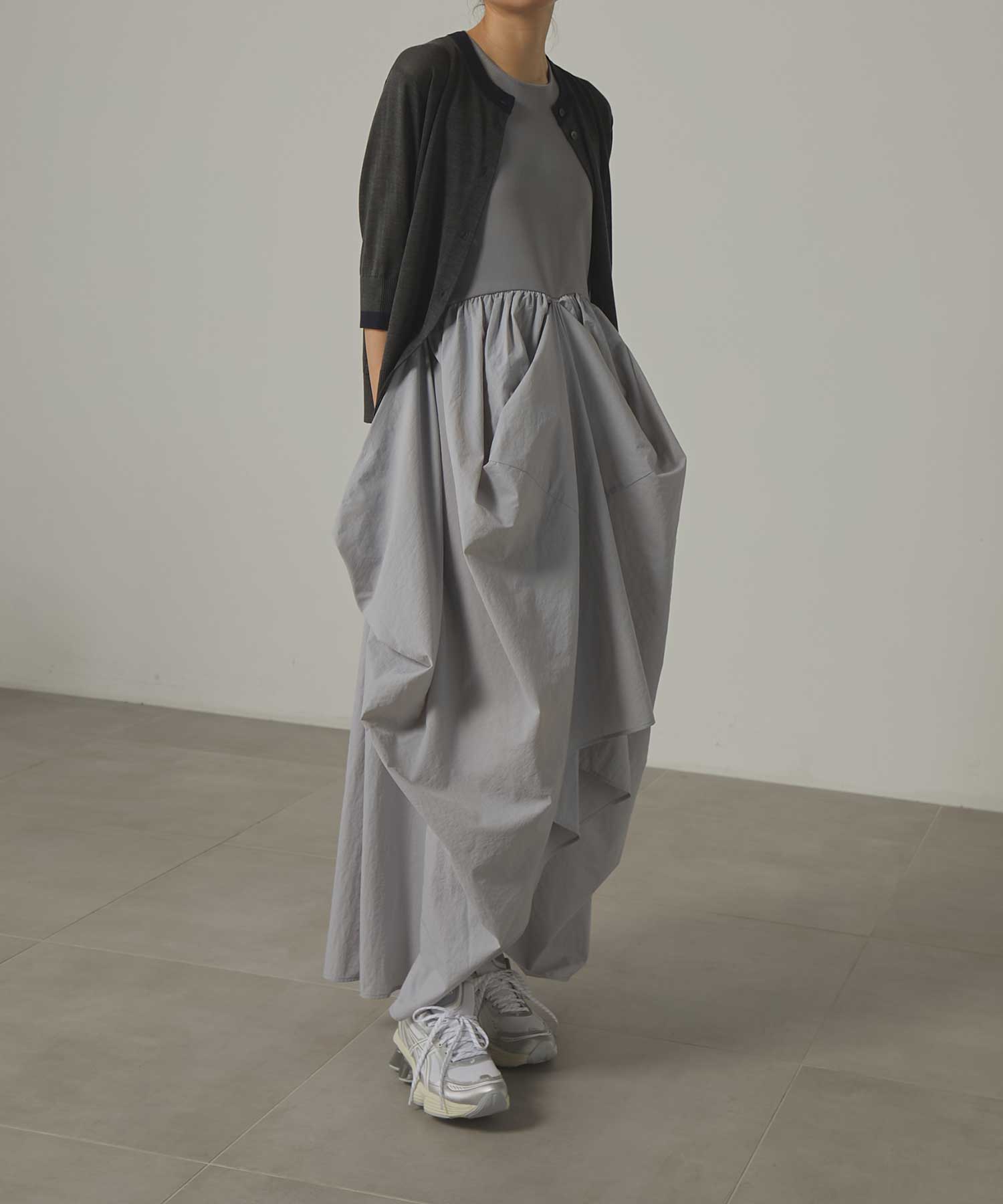 別注 docking coccon dress Louren