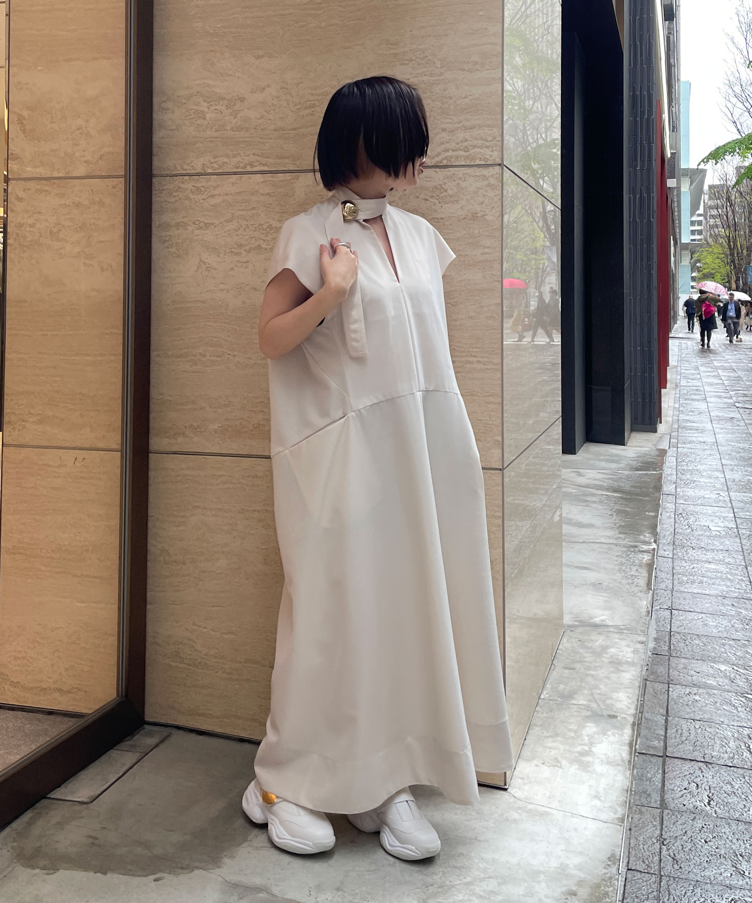 別注 LAURA with GOLD BUTTON HARUNOBU MURATA