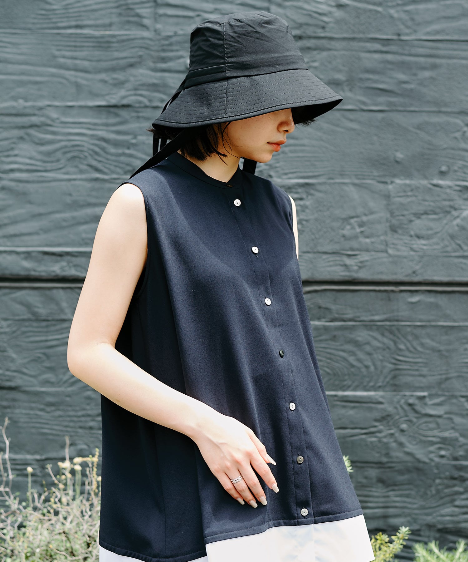 LAYERED A-LINE TANK-TOPS ENFOLD