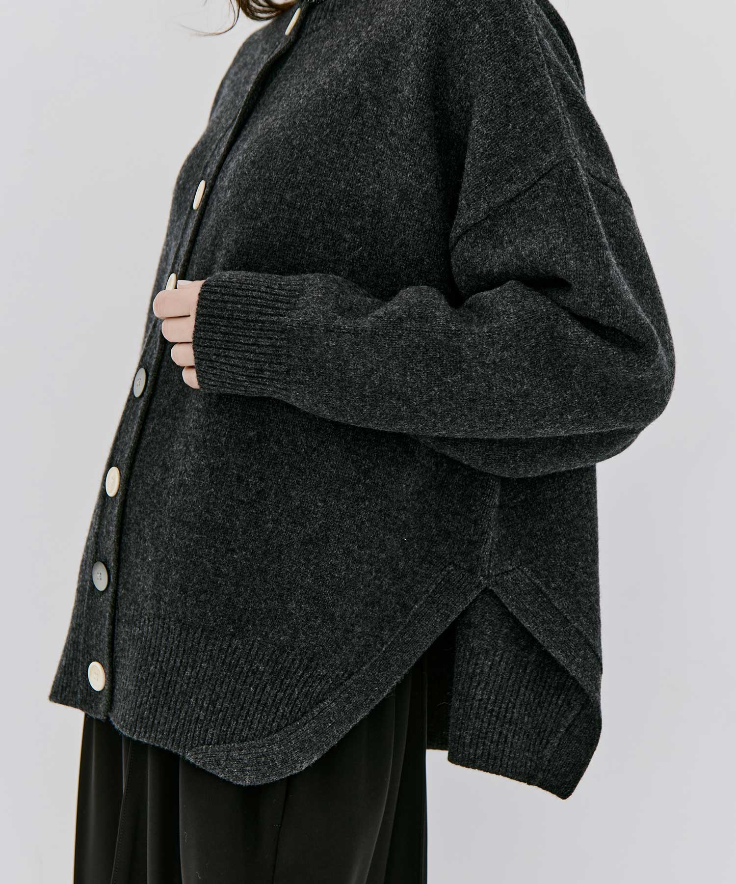 CIRCLE CARDIGAN ENFOLD