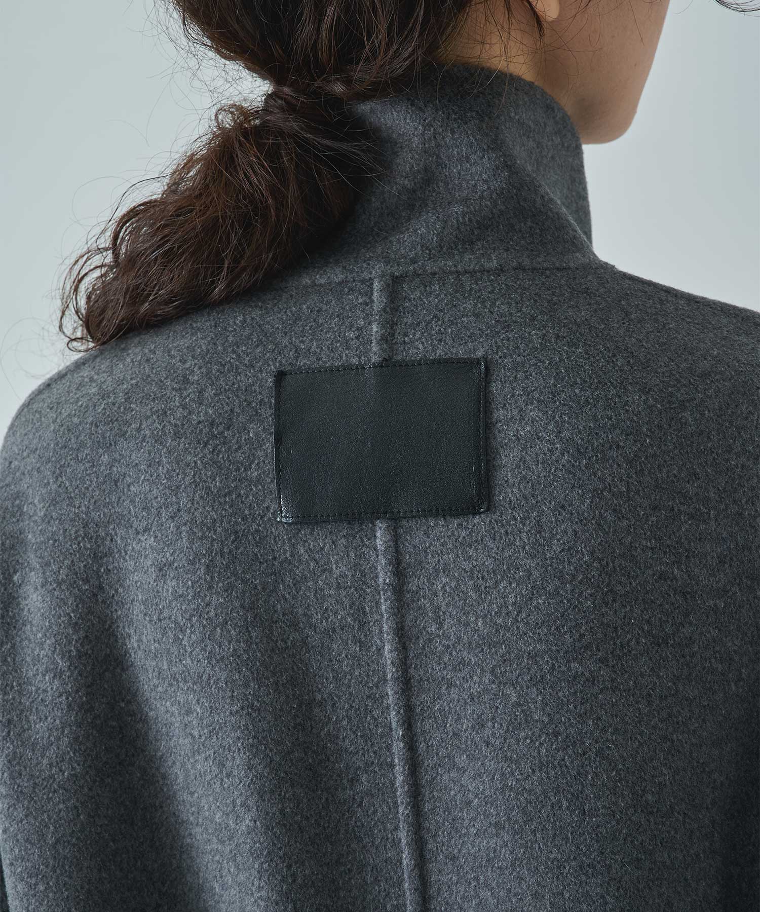 CASHMERE/SILK/WOOL STAND OVER COAT THE TOKYO