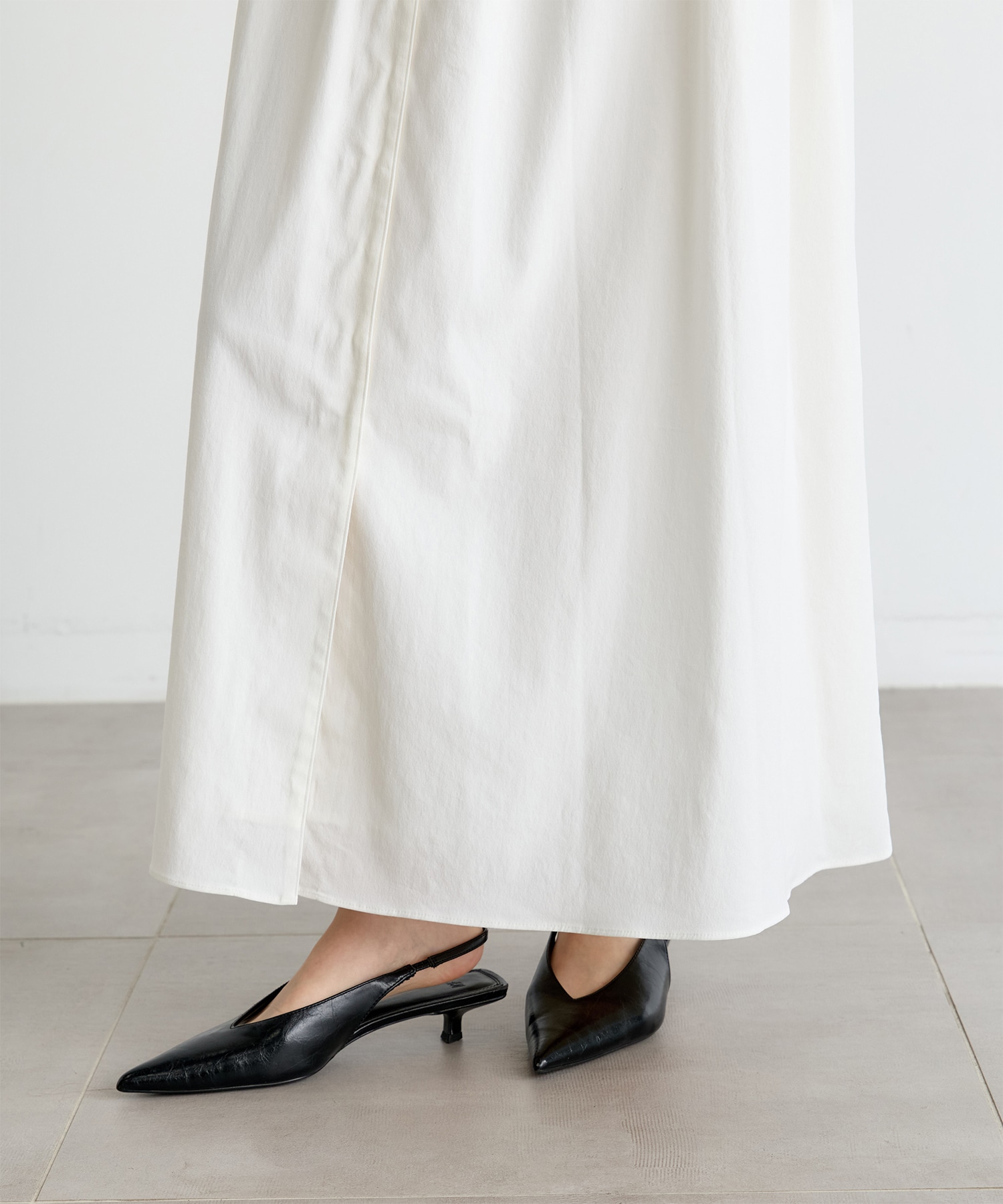 別注 Ilsa sleeveless dress AKIRANAKA