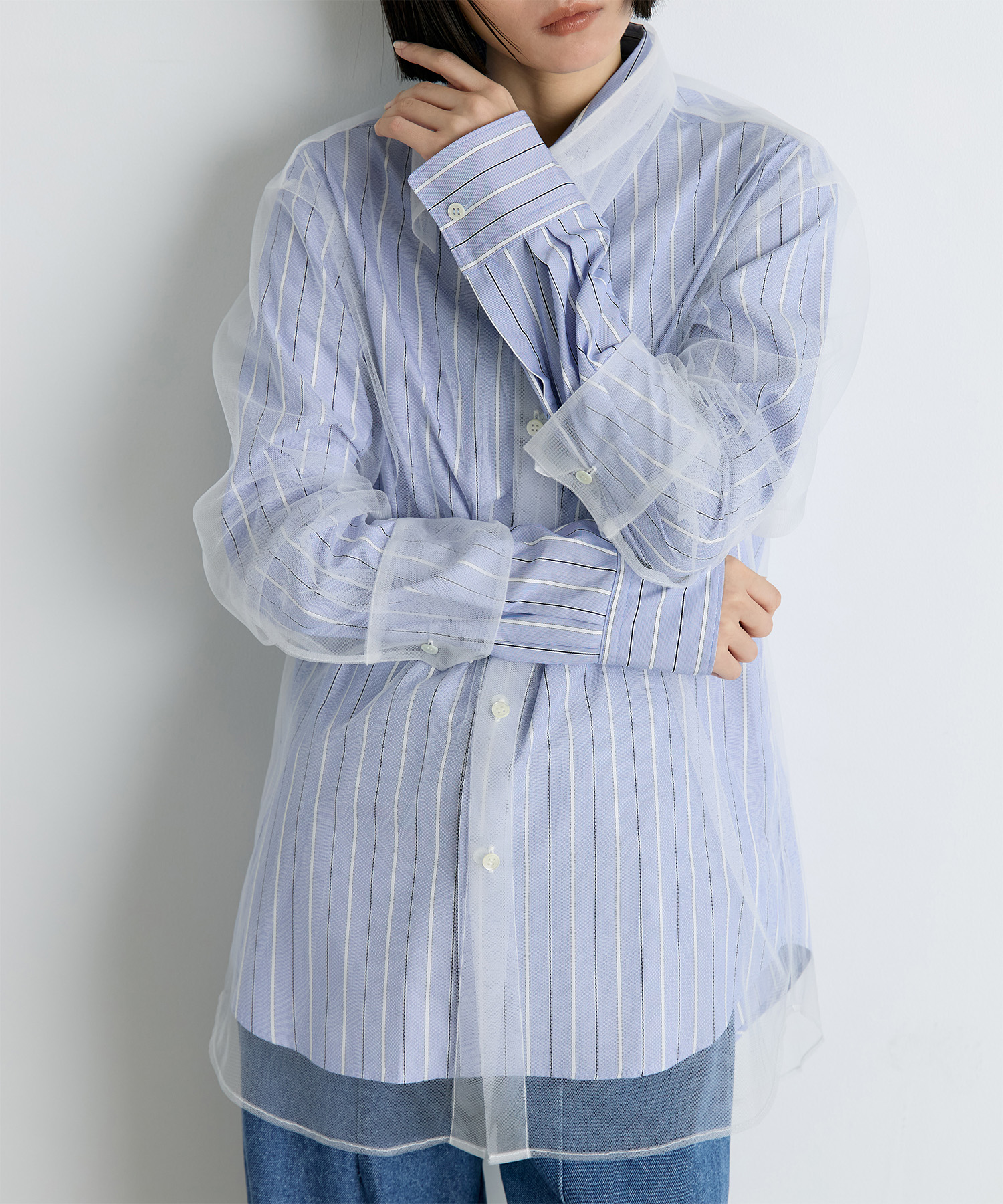 別注 Tulle Shirt Chika Kisada