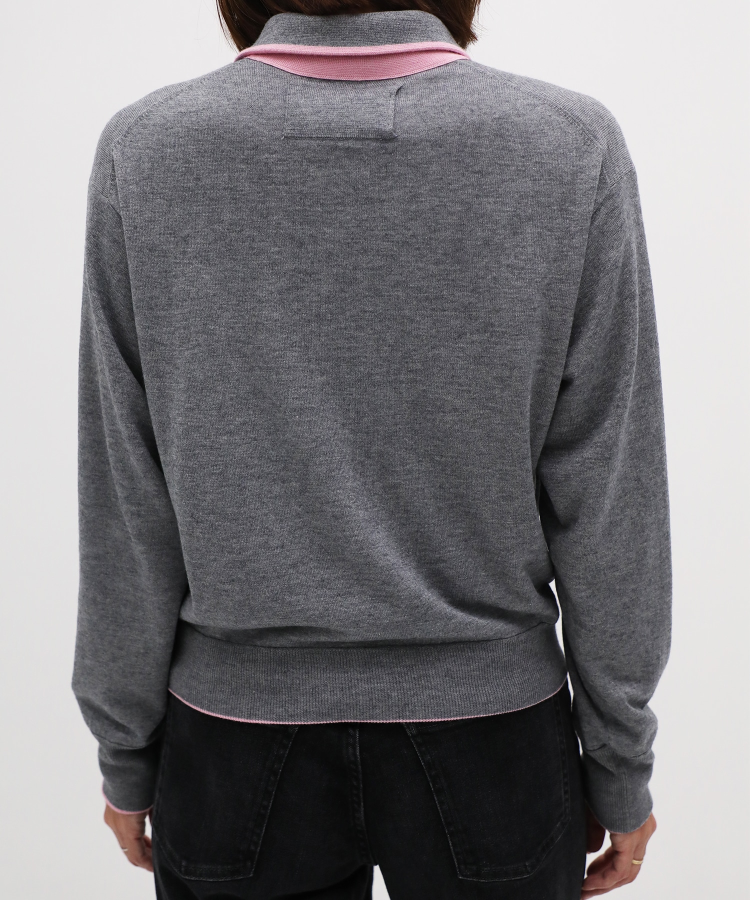 CASHMERE/SILK REVERSIBLE SKIPPER PULLOVER THE TOKYO